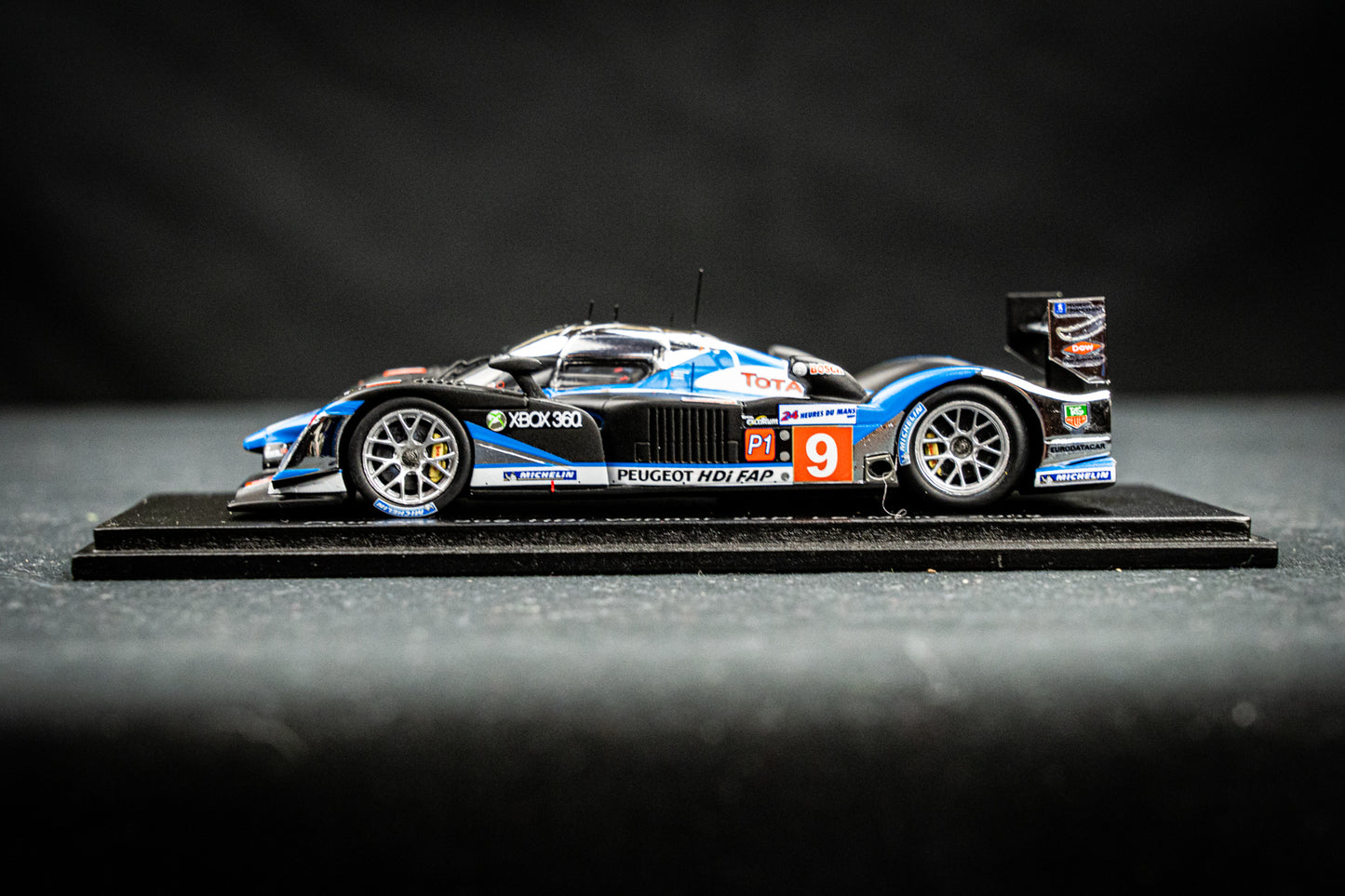 Peugeot 908 HDI no.9 Brabham / Gene / Wurz - Sieger 24h LeMans 2009 - Spark 1:43