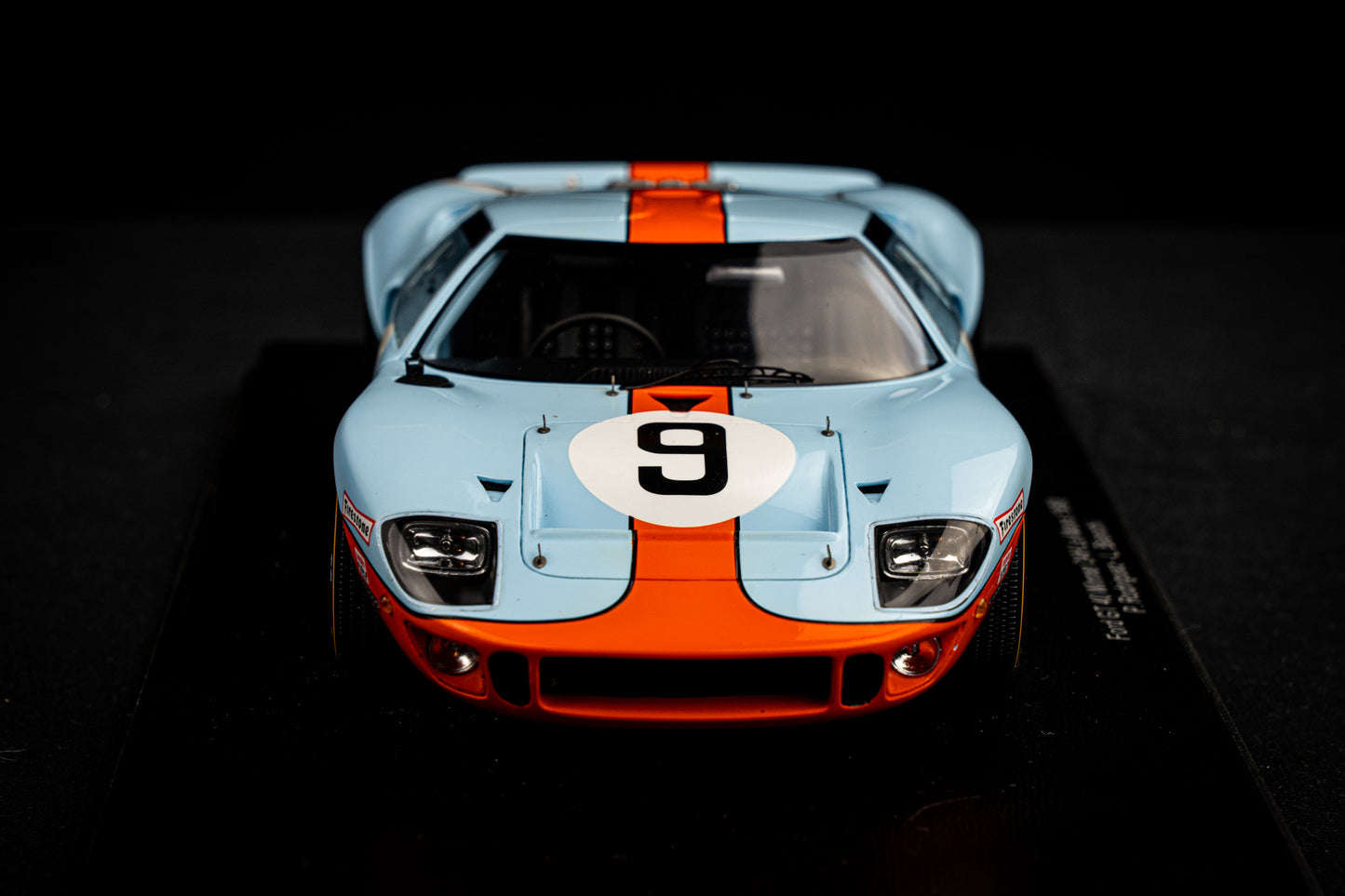 Ford GT40 Gulf #9 P. Rodriguez / L. Bianchi Winner 24h LeMans 1968 , Spark 1:18