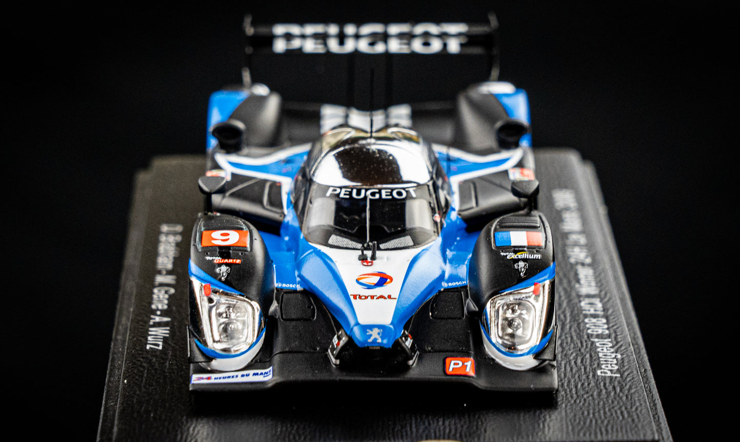 Peugeot 908 HDI no.9 Brabham / Gene / Wurz - Sieger 24h LeMans 2009 - Spark 1:43