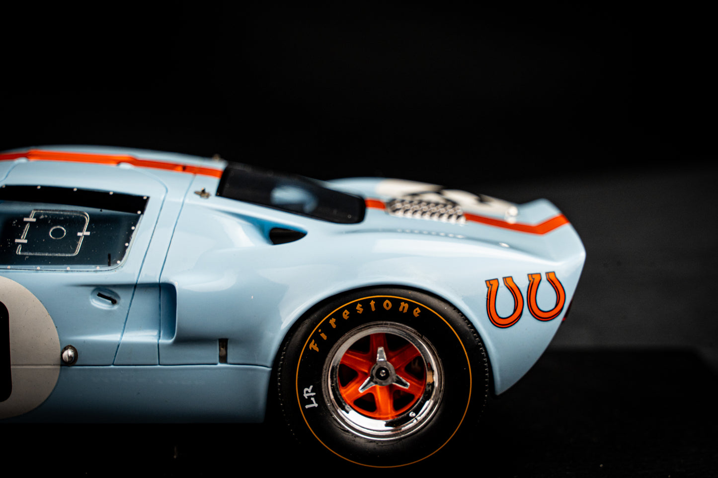Ford GT40 Gulf #9 P. Rodriguez / L. Bianchi Winner 24h LeMans 1968 , Spark 1:18