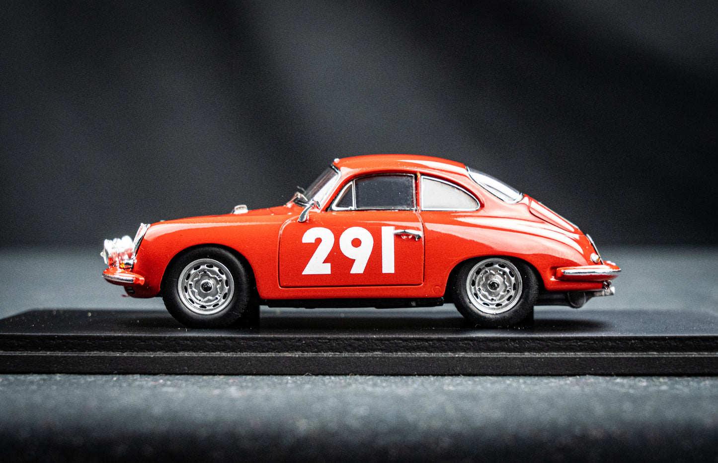 Porsche 356B T6 Carrera 2 GT #291 Walter / Stock - Rallye Monte Carlo 1963 - Spark 1:43