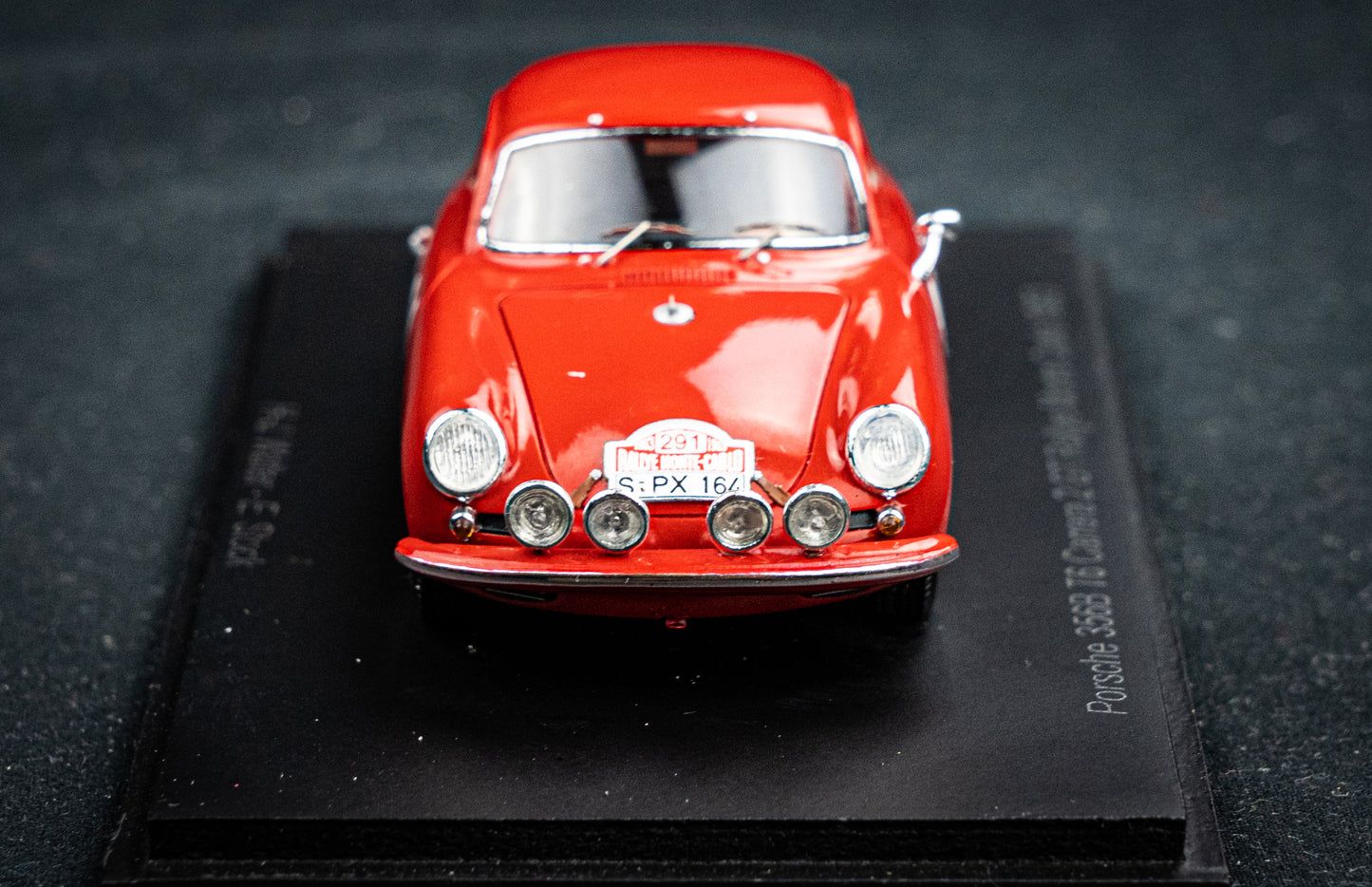 Porsche 356B T6 Carrera 2 GT #291 Walter / Stock - Rallye Monte Carlo 1963 - Spark 1:43