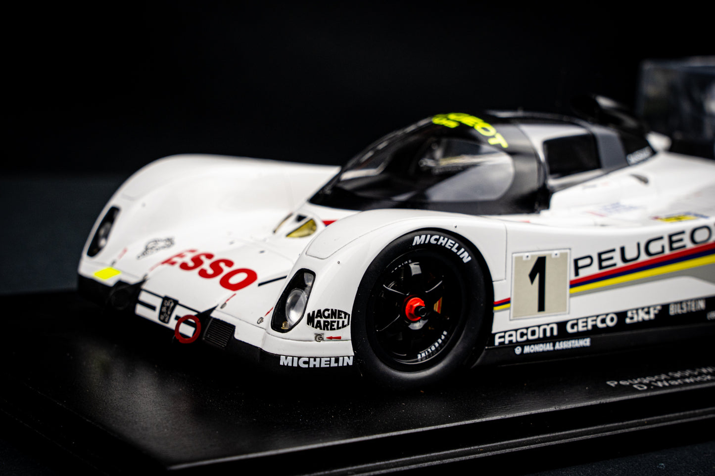 Peugeot 905 #1 Warwick / Dalmas / Blundell - Sieger 24h LeMans 1992, Spark 1:18