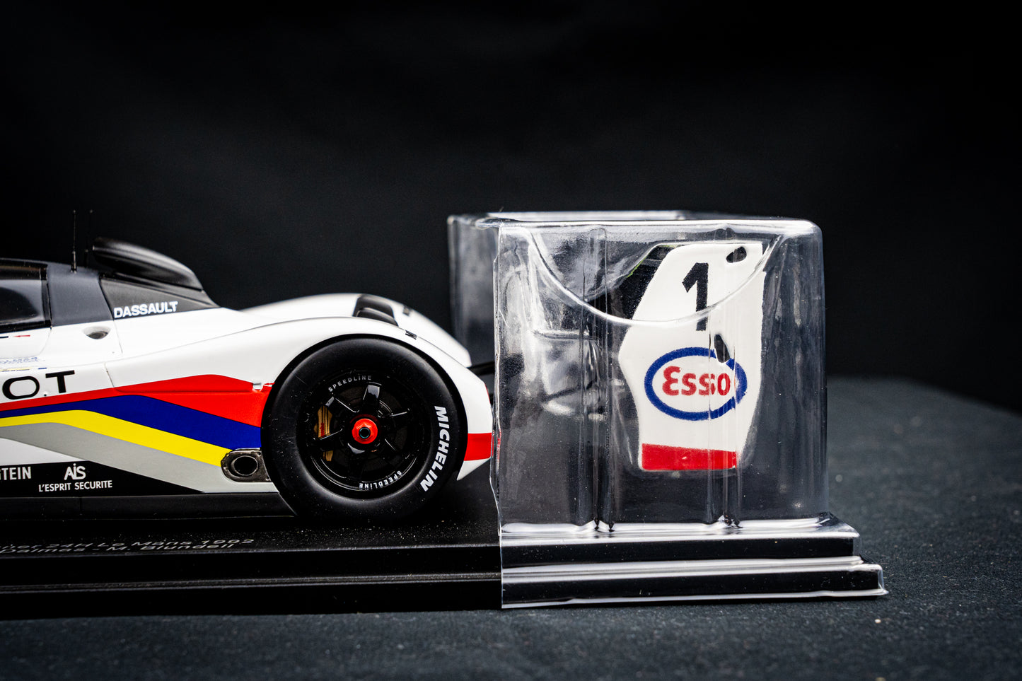 Peugeot 905 #1 Warwick / Dalmas / Blundell - Sieger 24h LeMans 1992, Spark 1:18