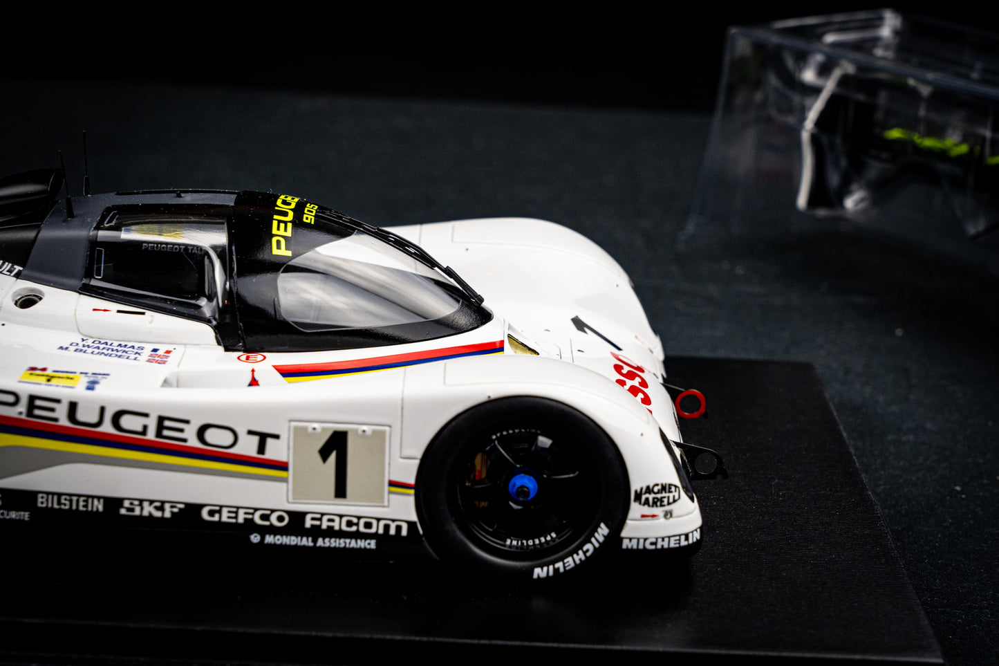 Peugeot 905 #1 Warwick / Dalmas / Blundell - Sieger 24h LeMans 1992, Spark 1:18