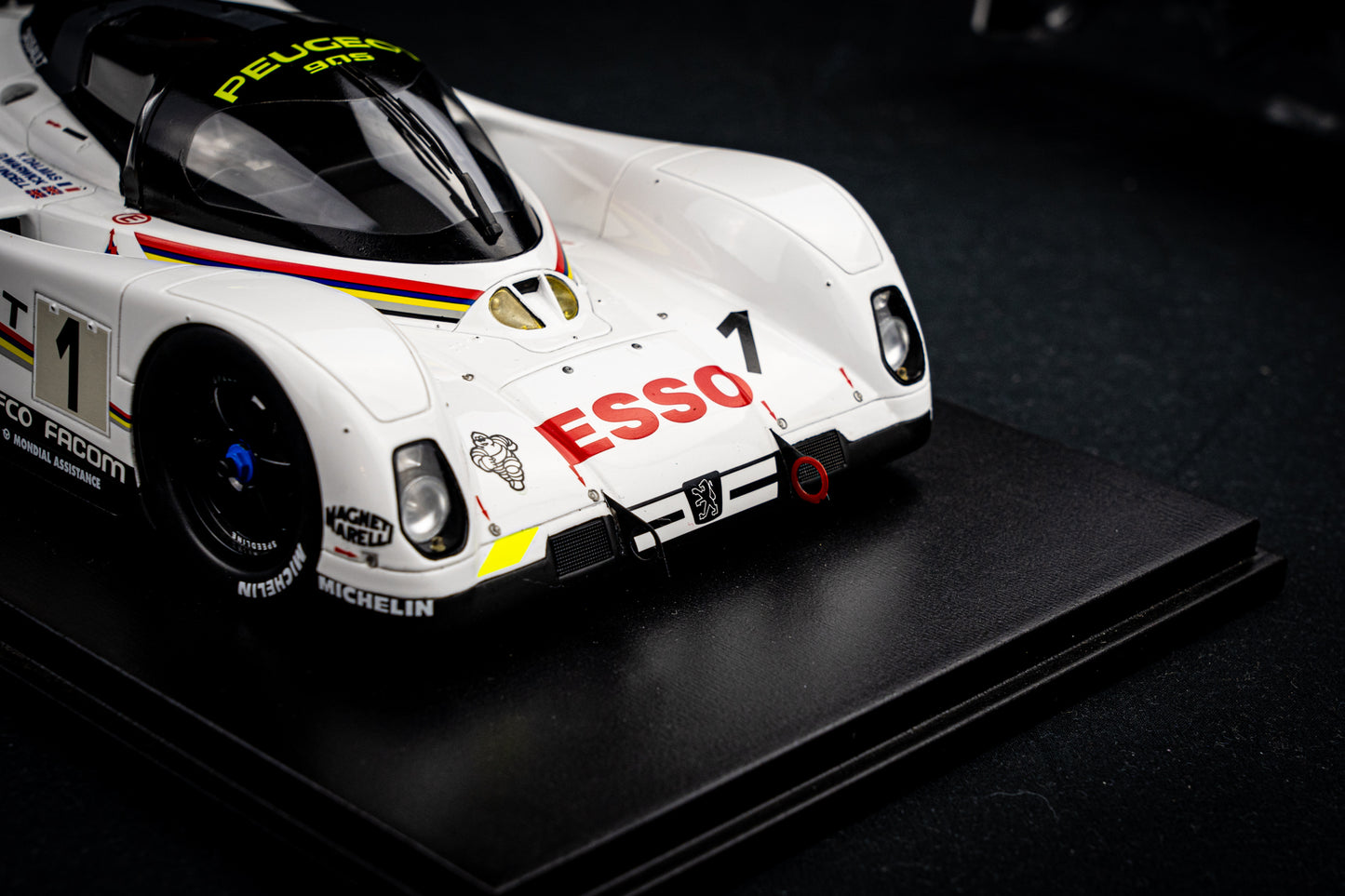 Peugeot 905 #1 Warwick / Dalmas / Blundell - Sieger 24h LeMans 1992, Spark 1:18