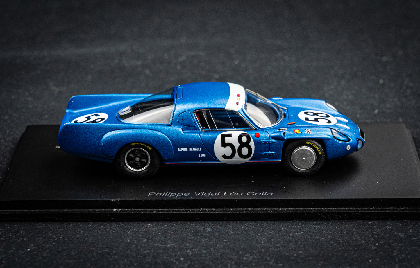 Alpine A210 #58 P. Vidal / L. Cella - 24h LeMans 1967 - Spark 1:43
