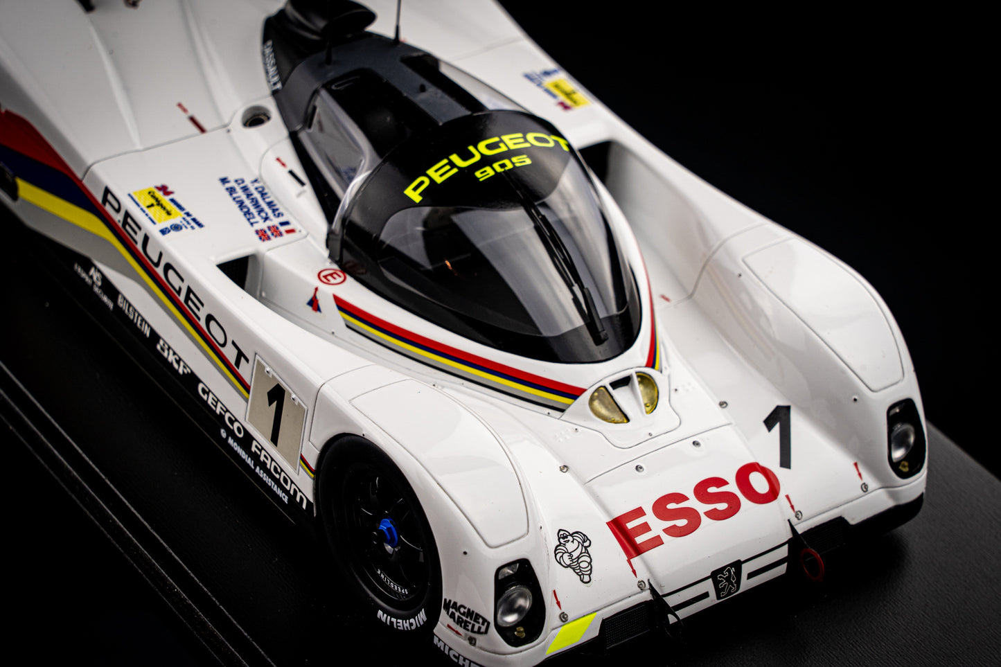 Peugeot 905 #1 Warwick / Dalmas / Blundell - Sieger 24h LeMans 1992, Spark 1:18