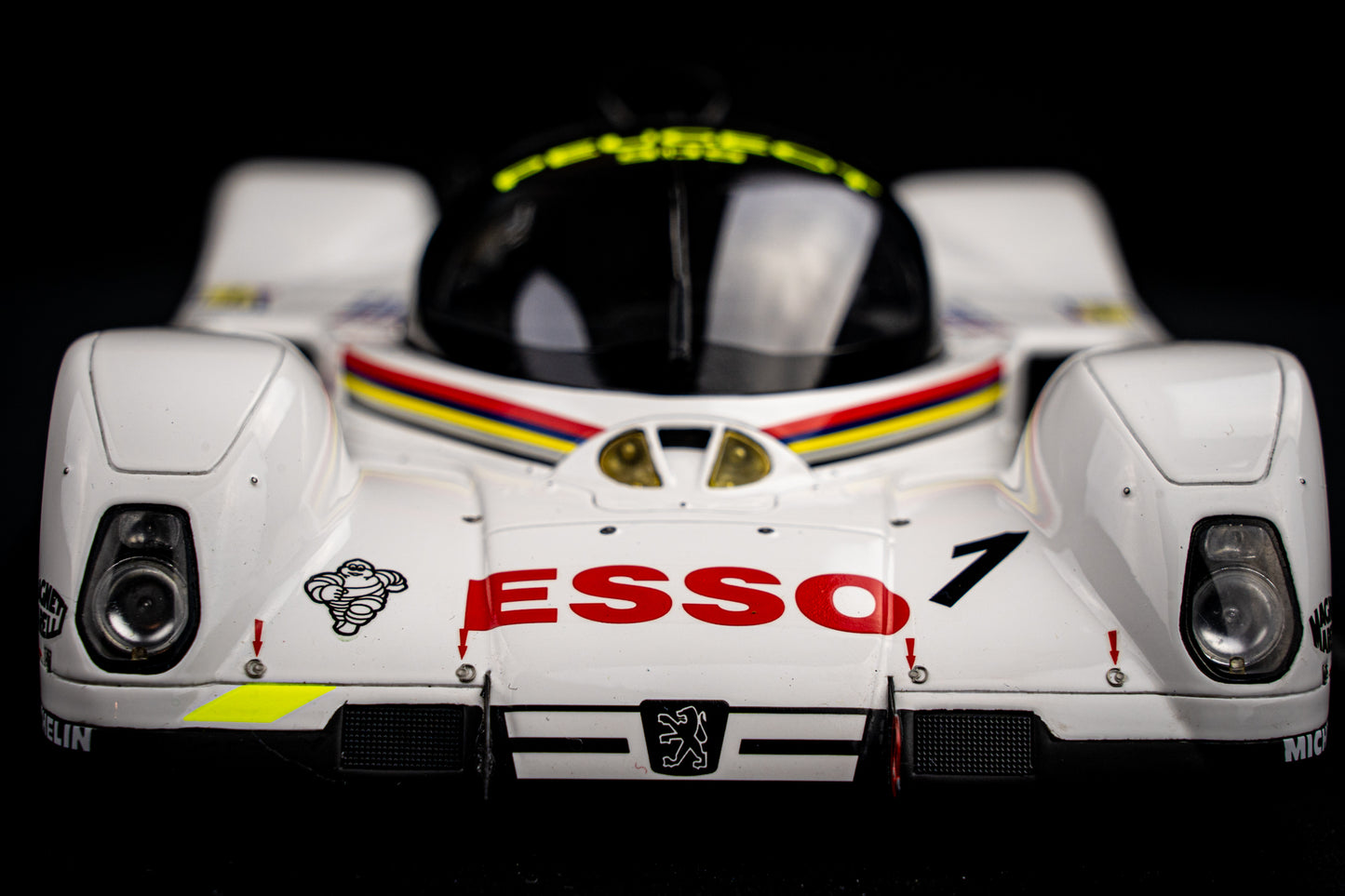Peugeot 905 #1 Warwick / Dalmas / Blundell - Sieger 24h LeMans 1992, Spark 1:18