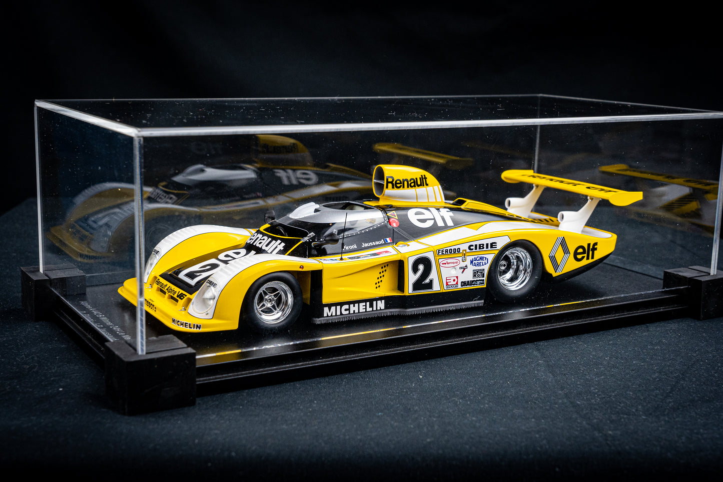 Renault Alpine A442B #2 Pironi / Jaussaud - Sieger 24h LeMans 1978, Spark 1:18