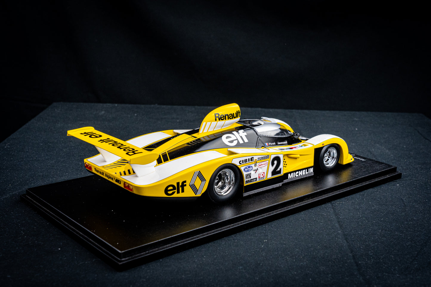 Renault Alpine A442B #2 Pironi / Jaussaud - Sieger 24h LeMans 1978, Spark 1:18