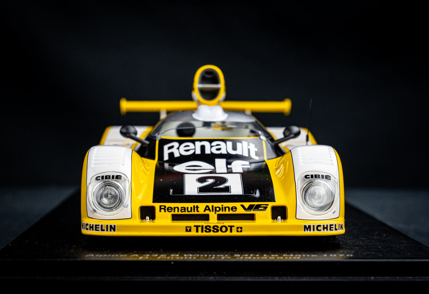 Renault Alpine A442B #2 Pironi / Jaussaud - Sieger 24h LeMans 1978, Spark 1:18
