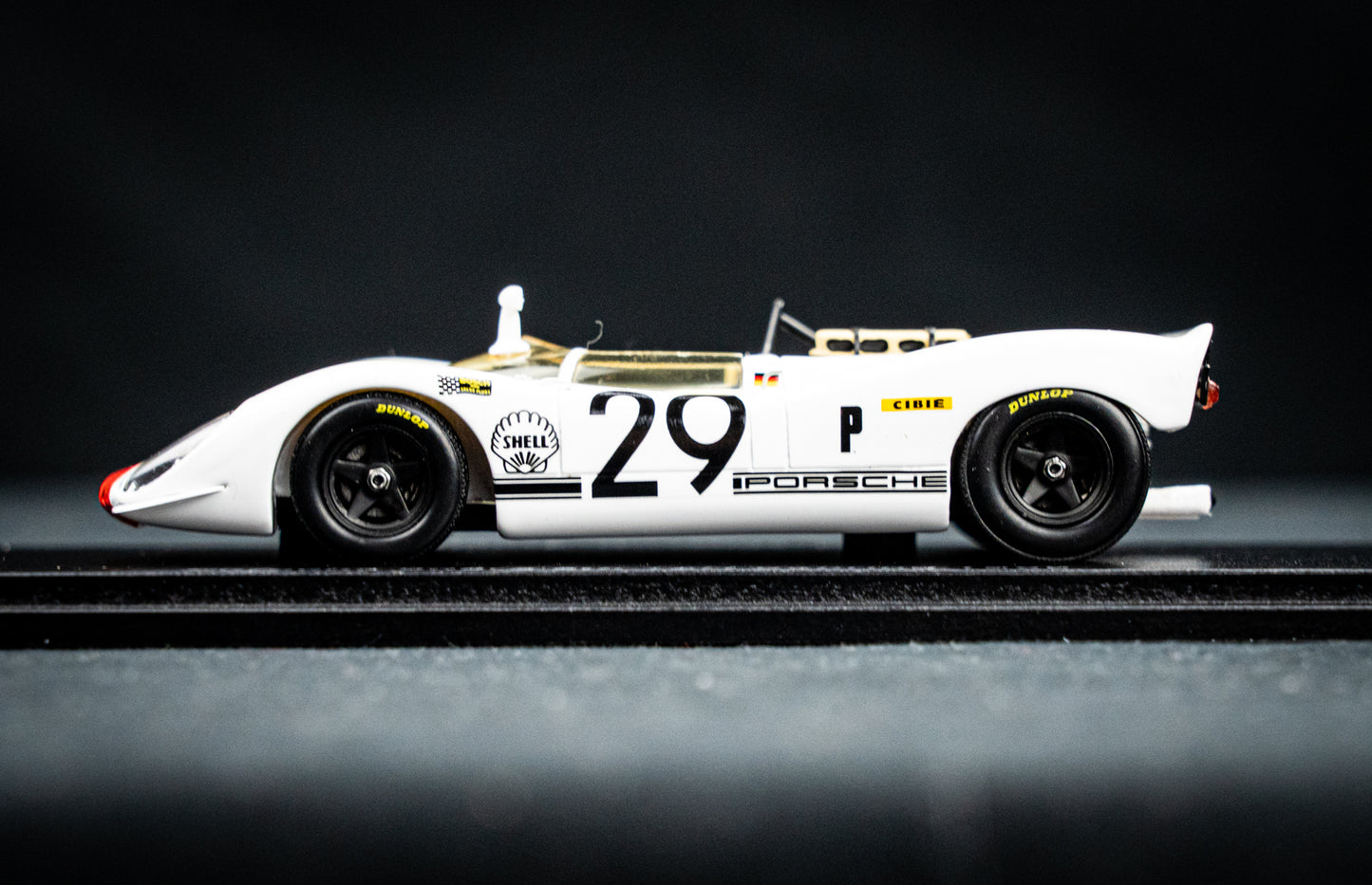 Porsche 908-2 #29 lim. 500 Stk. G. Mitter / U. Schütz - 5th 12h Sebring 1969 - Spark 1:43