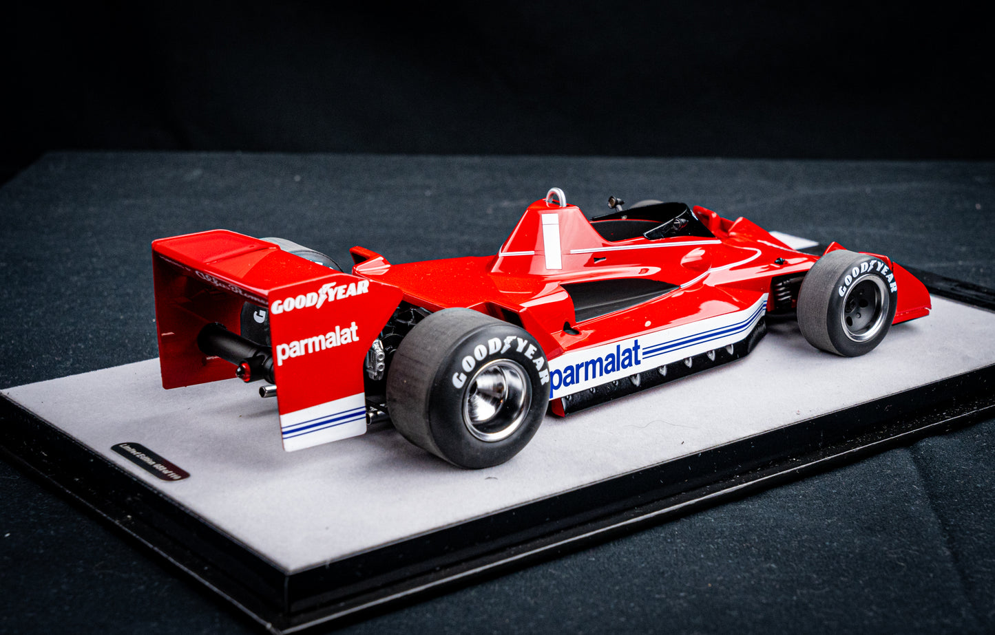 Niki Lauda #1 Brabham BT45C lim. 1/110 pcs. 2nd GP England / Silverstone 1978, Tecnomodel 1:18
