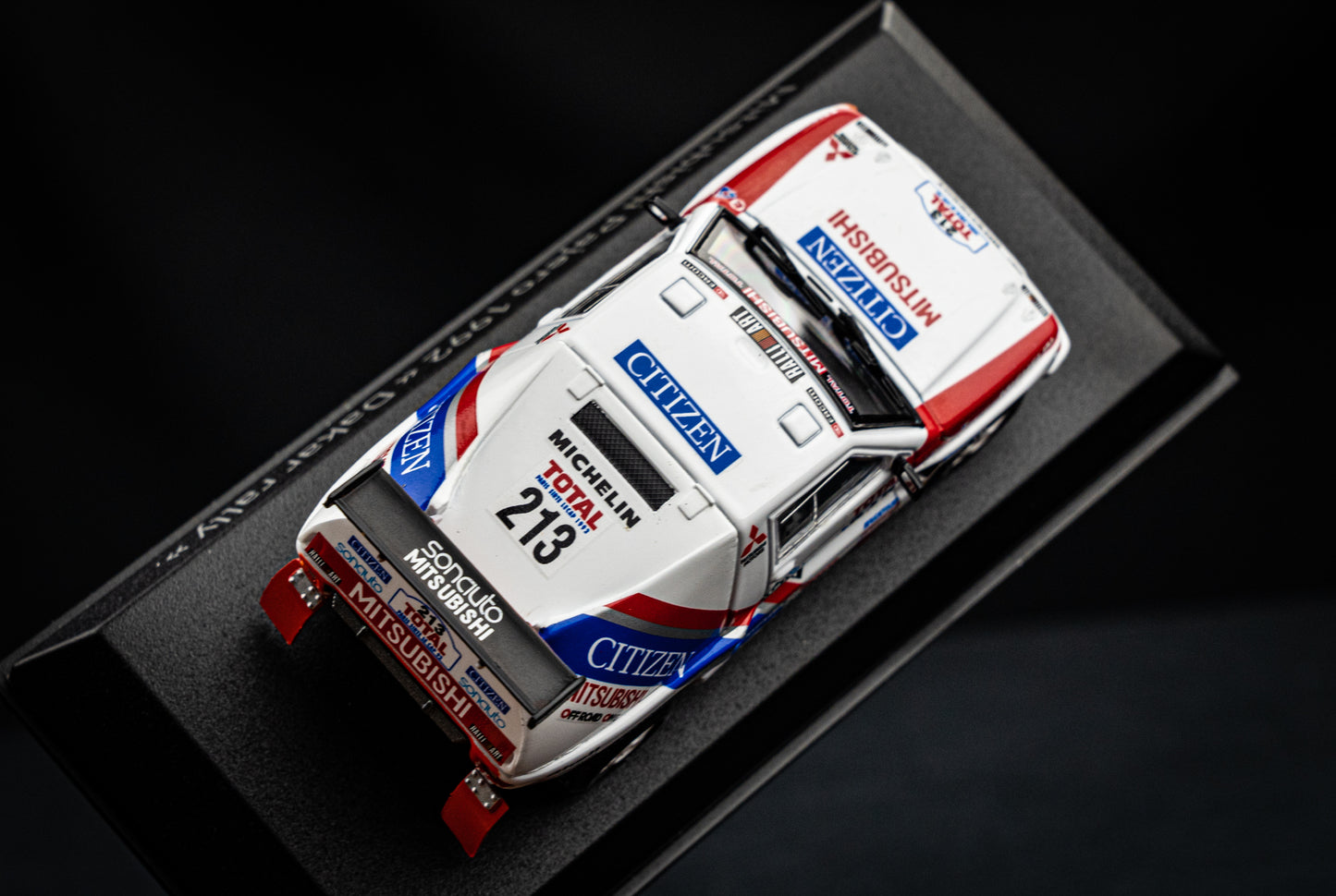 Mitsubishi Pajero #213 K. Shinozuka / H. Magne - 3rd Rallye Paris Dakar 1992 - Norev 1:43
