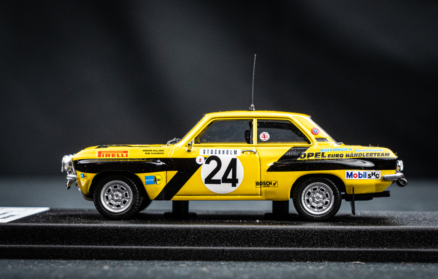 Opel Ascona #24 lim. 1/150 Stk. A. Kullang / C.G. Andersson - Rallye Monte Carlo 75 DSN
