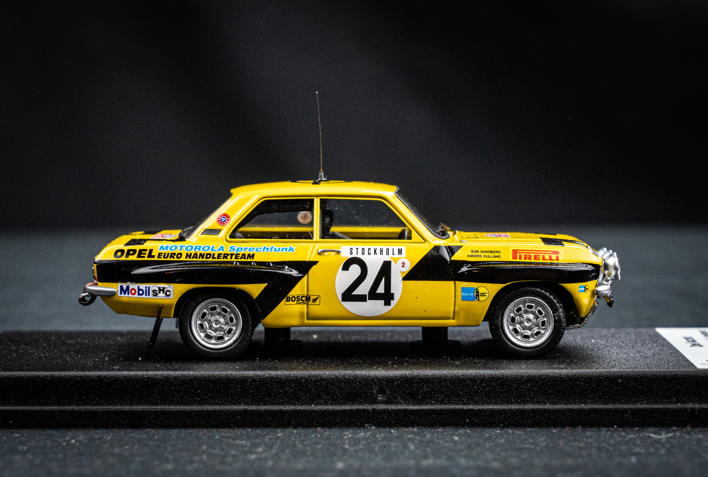 Opel Ascona #24 lim. 1/150 Stk. A. Kullang / C.G. Andersson - Rallye Monte Carlo 75 DSN