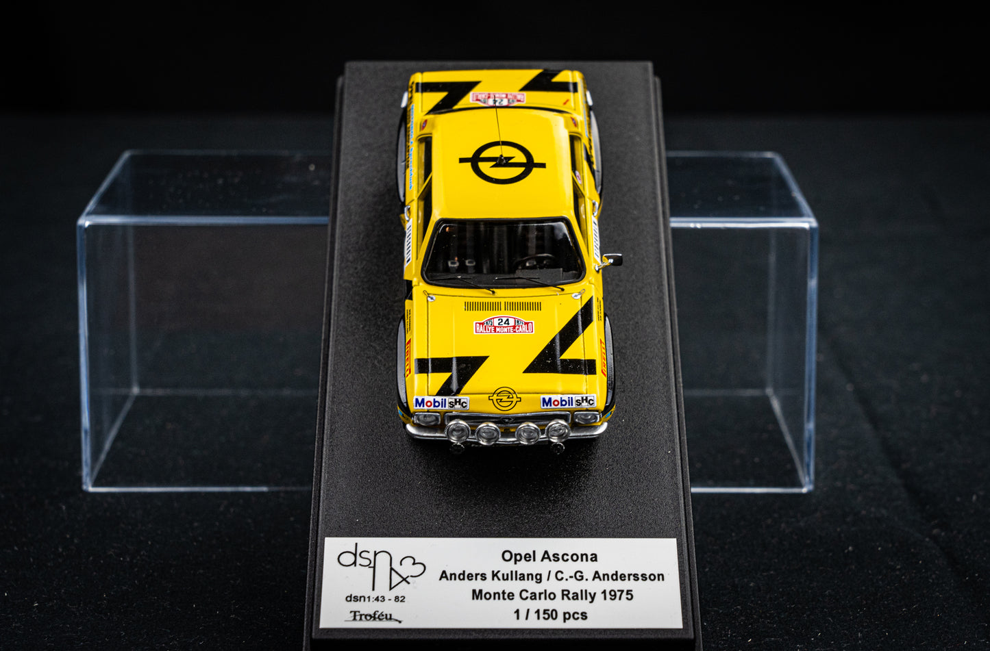 Opel Ascona #24 lim. 1/150 Stk. A. Kullang / C.G. Andersson - Rallye Monte Carlo 75 DSN