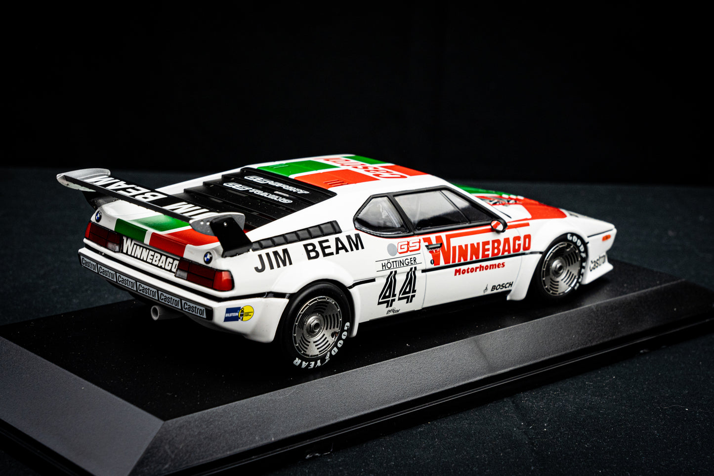 BMW M1 #44 Markus Höttinger lim. 300 pcs. GS Team Marko - Procar Series 1979 - Minichamps 1:18