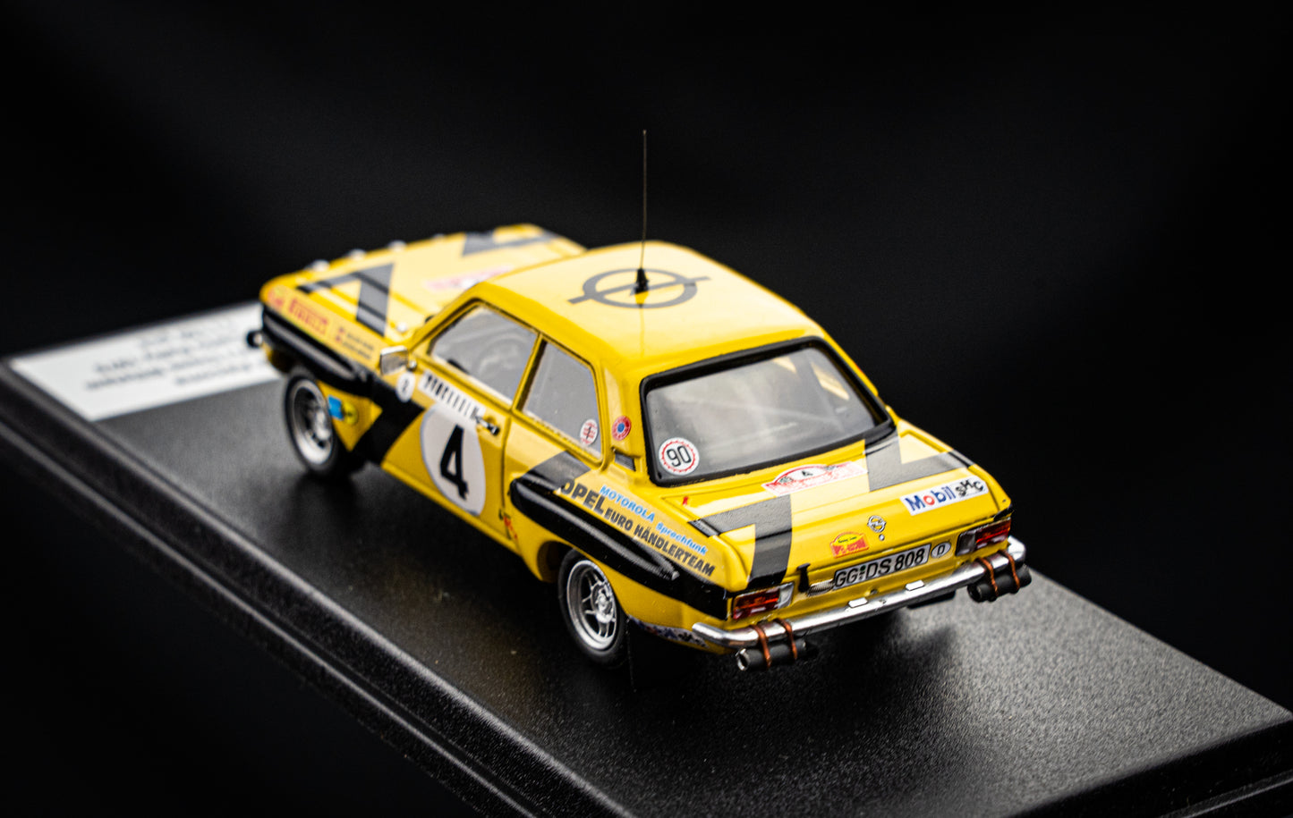 Opel Ascona #4 lim. 1/150 Stk. W. Röhrl /J. Berger - Rallye Monte Carlo 75 DSN