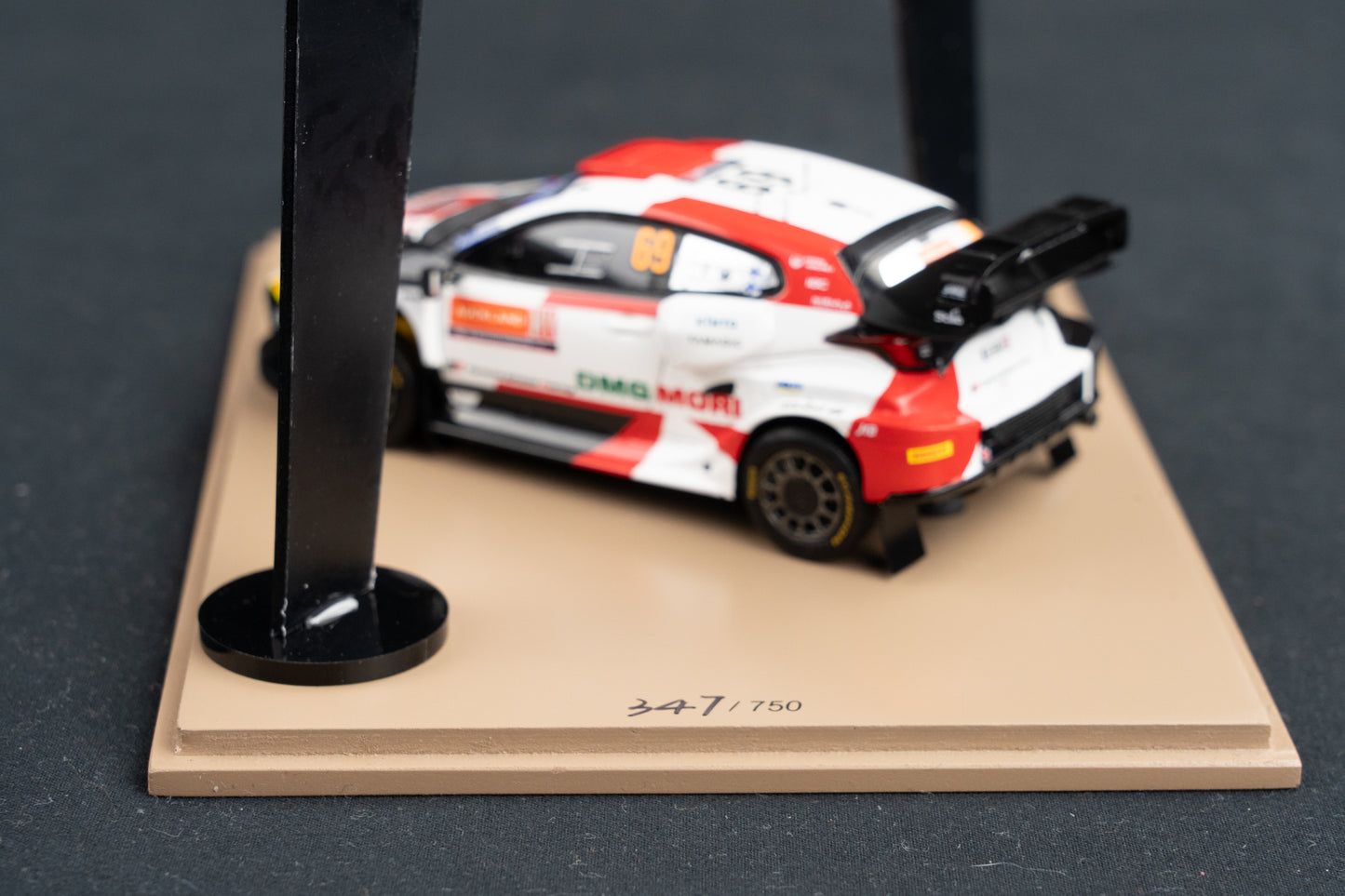 Toyota GR Yaris Rallye1 #69 Rovanperä / Haltunnen - Winner Rallye New Zealand - Weltmeister 2022 - Spark 1:43