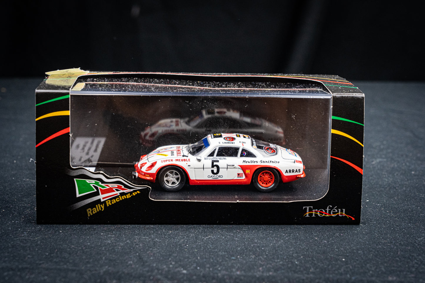 Renault Alpine A110 #5 lim. 1/150 Stk. S. Laurent / P. Hammelrath - 2nd Ypres Rallye 73