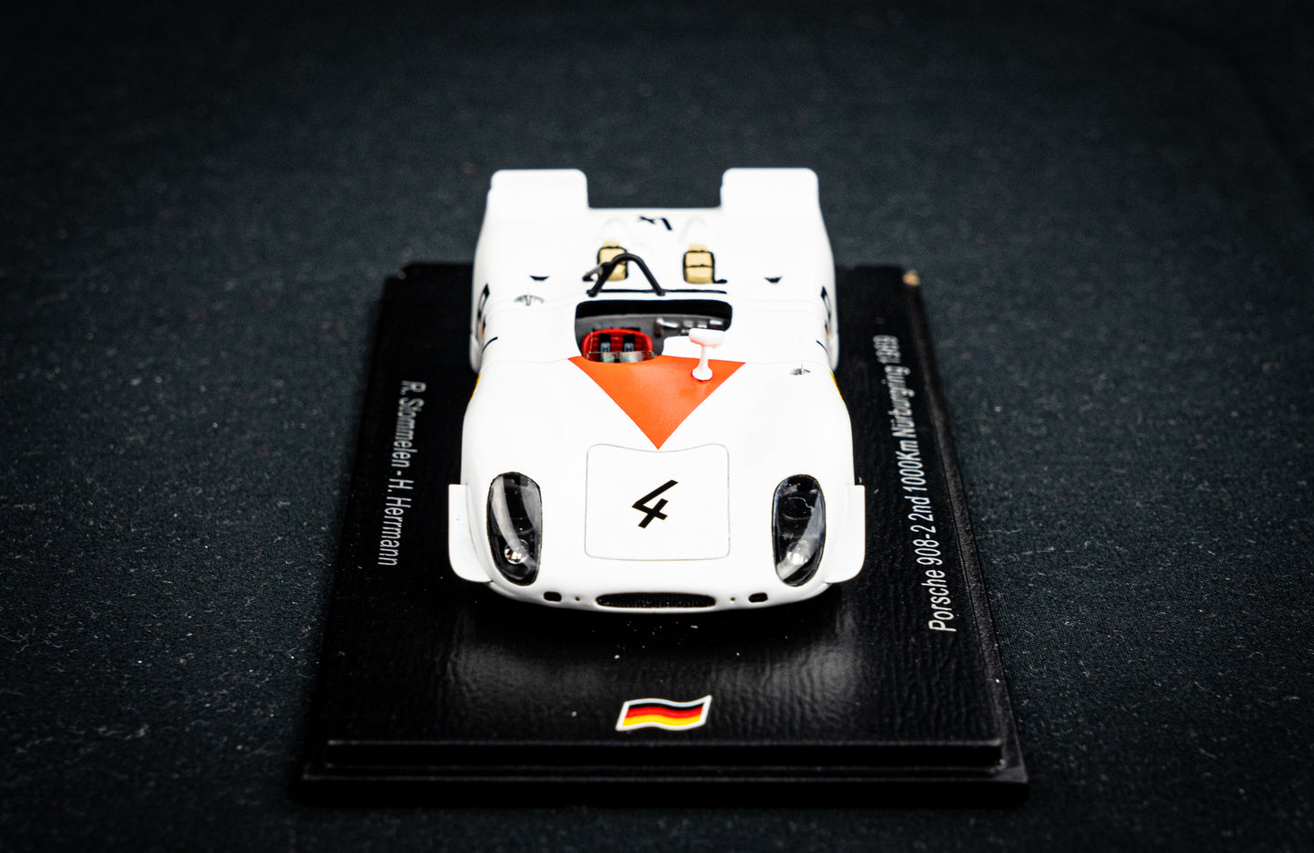 Porsche 908-2 #4 lim. 500 Stk. R. Stommelen / H. Herrmann - 2nd 1000km Nürburgring 1969 - Spark 1:43