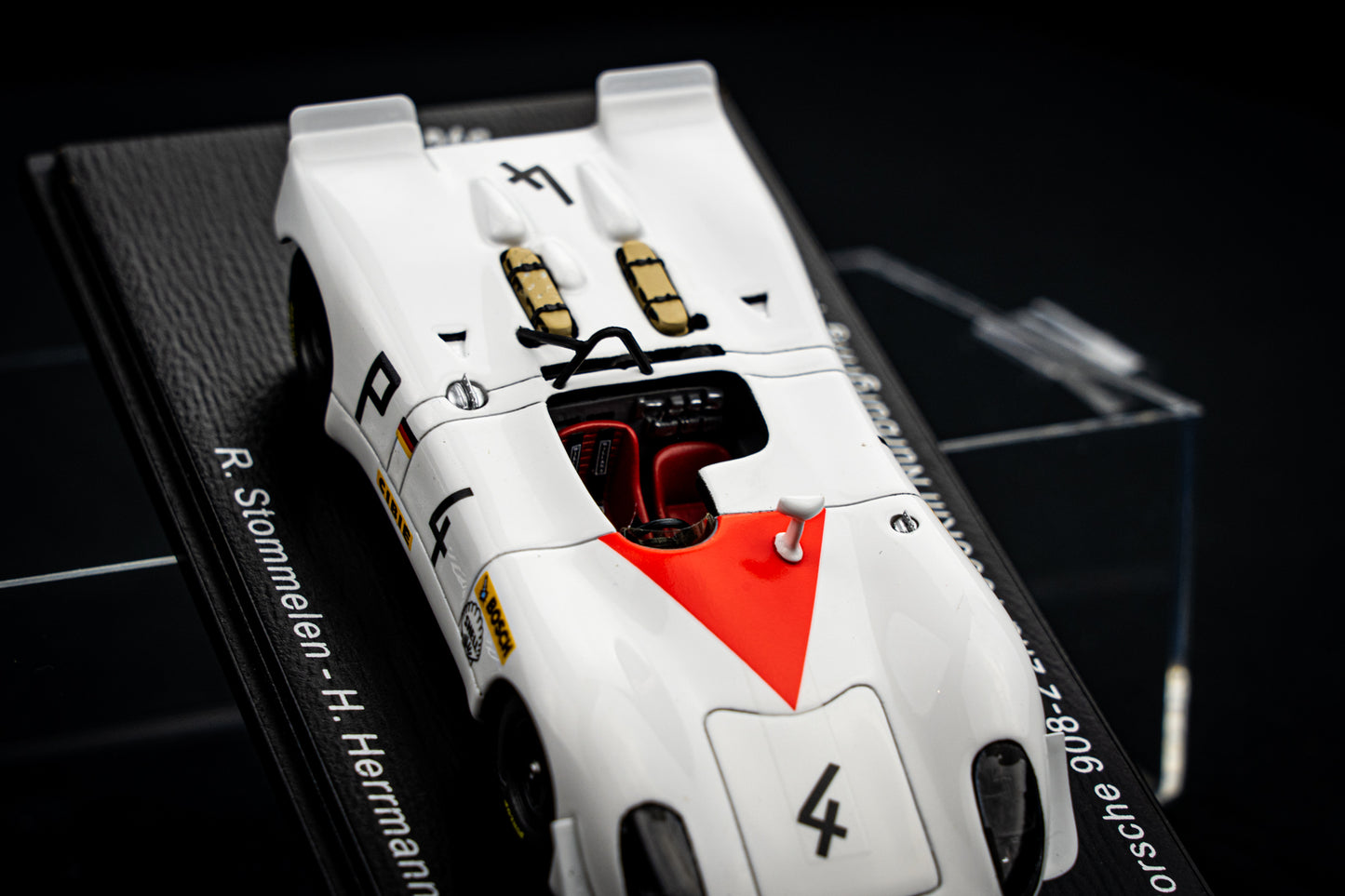 Porsche 908-2 #4 lim. 500 Stk. R. Stommelen / H. Herrmann - 2nd 1000km Nürburgring 1969 - Spark 1:43
