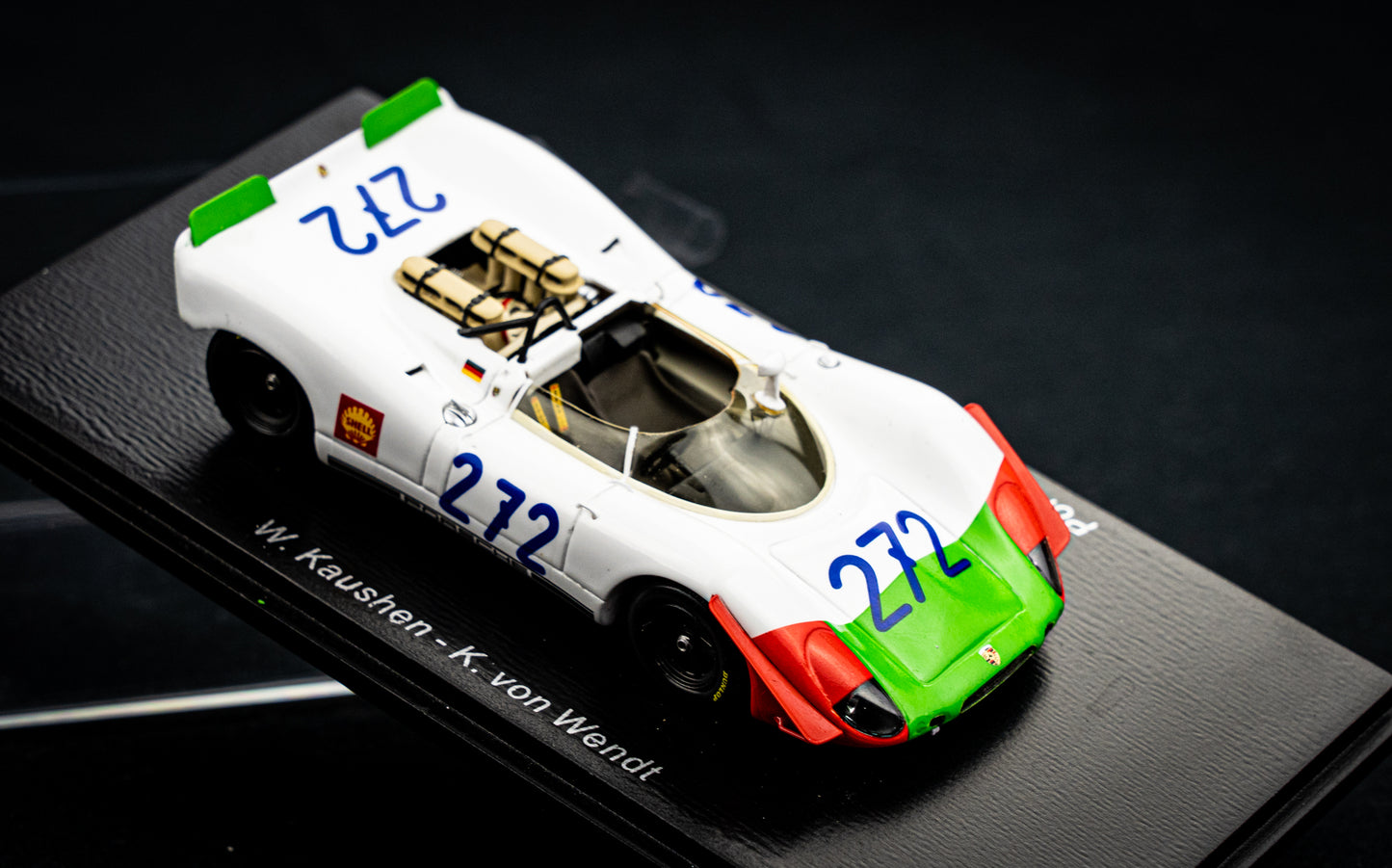 Porsche 908-2 #272 W. Kauhsen / K. von Wendt - 4th Targa Florio 1969 - Spark 1:43