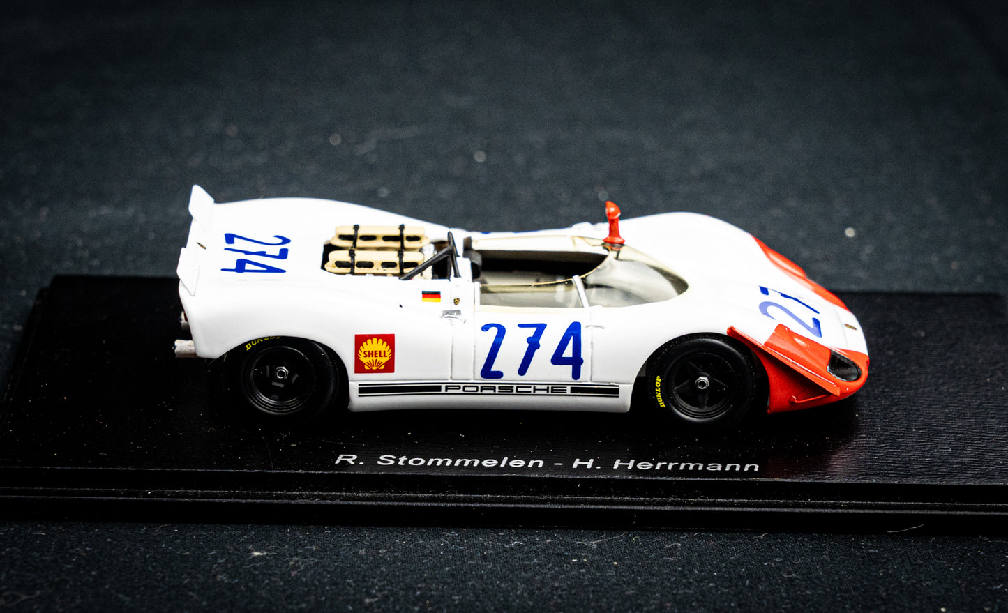 Porsche 908-2 #274 R. Stommelen / H. Herrmann - 3rd Targa Florio 1969 - Spark 1:43