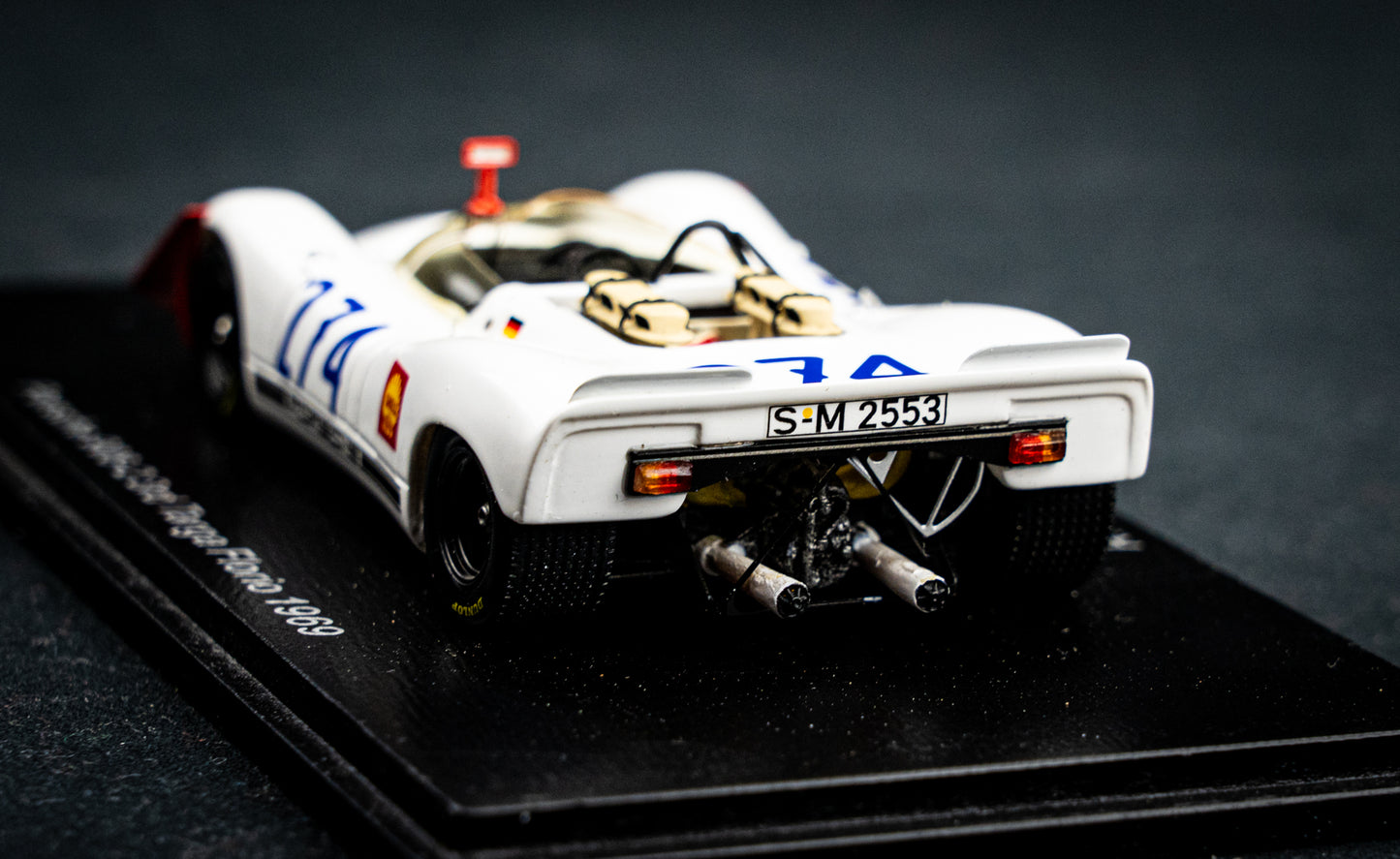 Porsche 908-2 #274 R. Stommelen / H. Herrmann - 3rd Targa Florio 1969 - Spark 1:43
