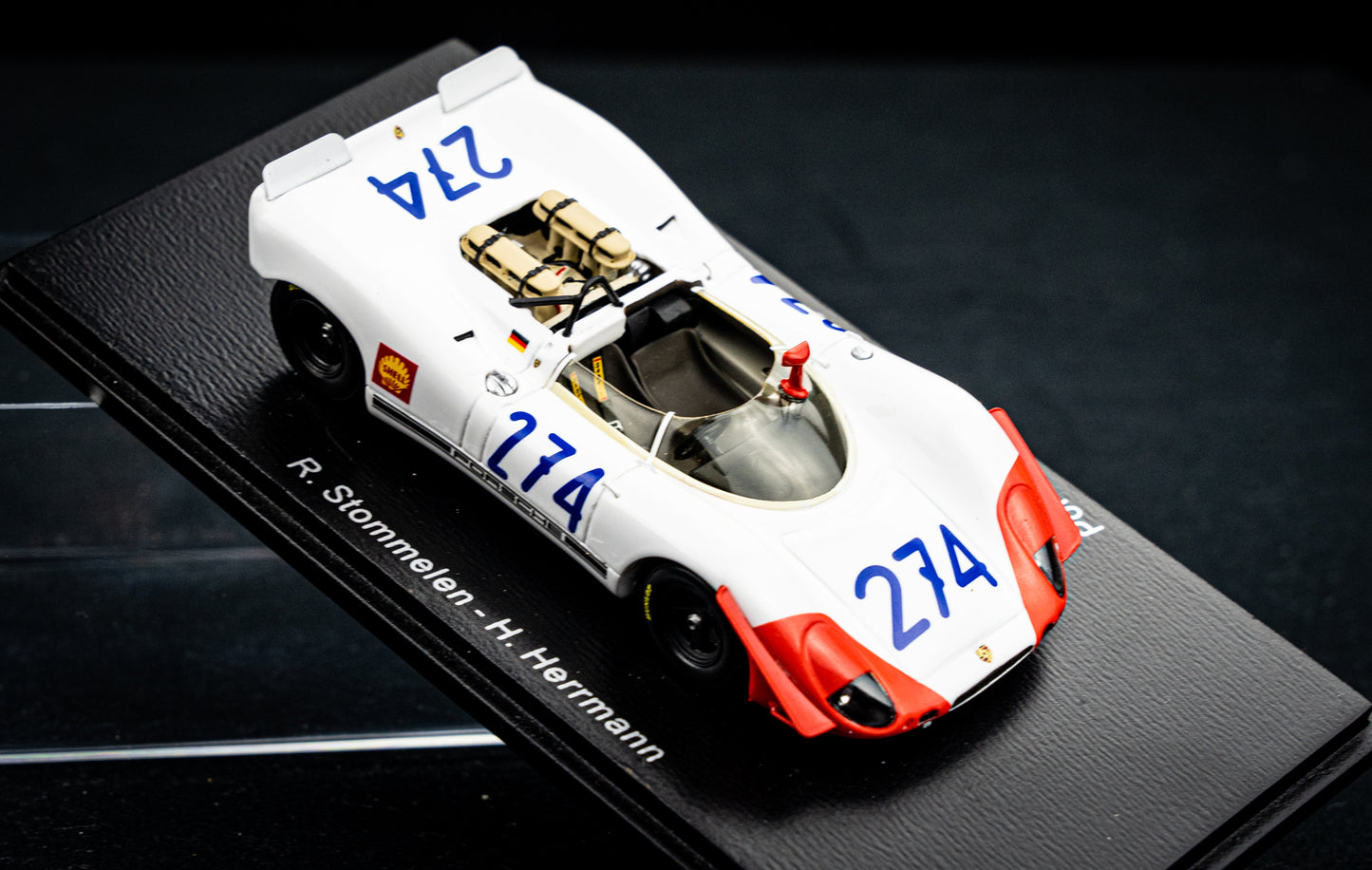 Porsche 908-2 #274 R. Stommelen / H. Herrmann - 3rd Targa Florio 1969 - Spark 1:43
