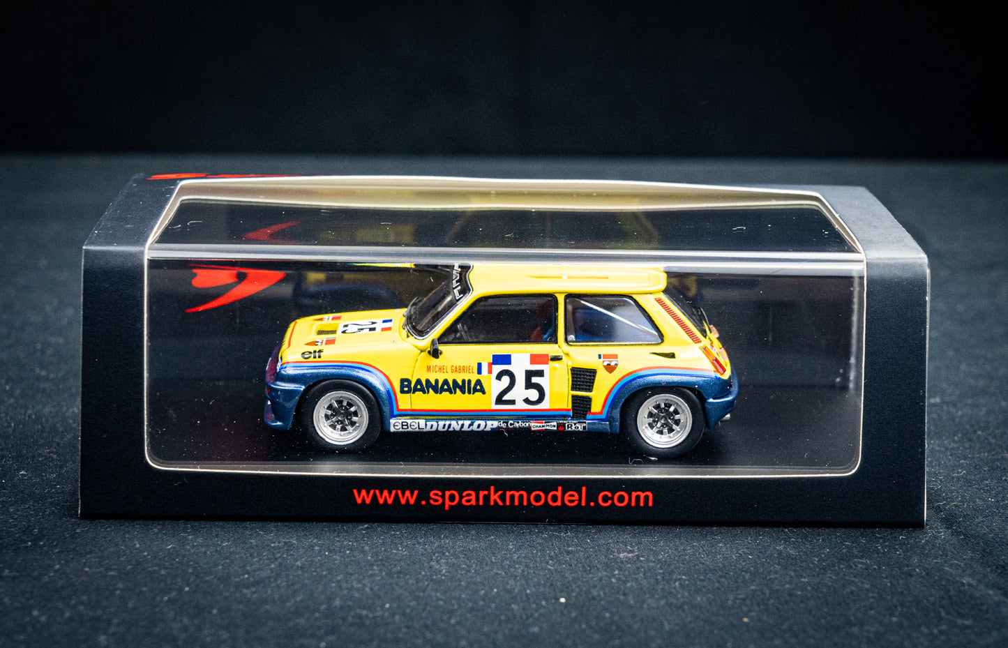 Renault 5 Turbo #25 Michel Gabriel - Renault 5 Turbo Europa Cup 1982 - Spark 1:43