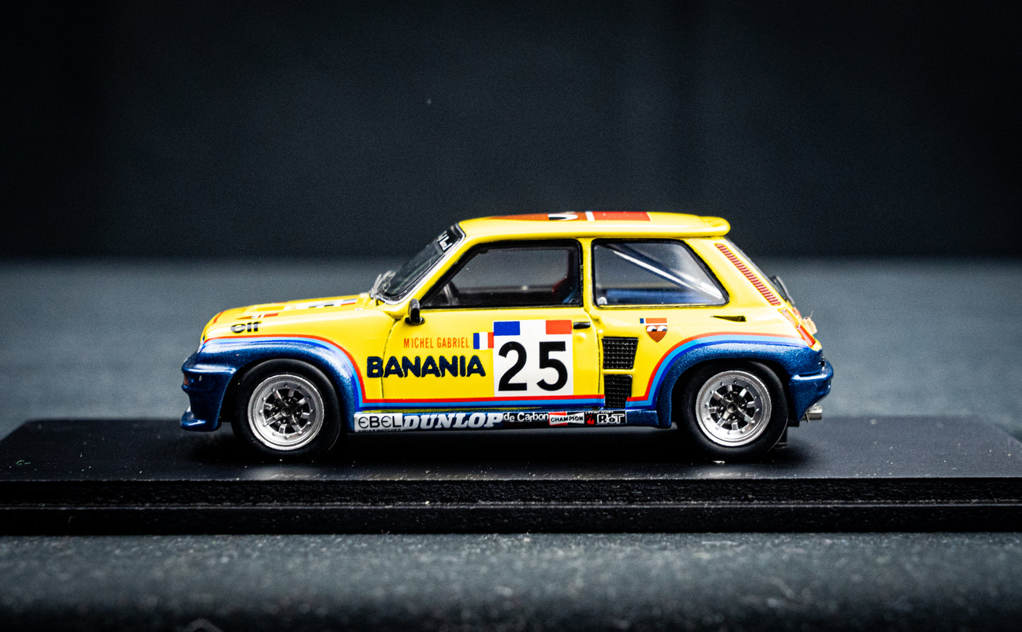 Renault 5 Turbo #25 Michel Gabriel - Renault 5 Turbo Europa Cup 1982 - Spark 1:43