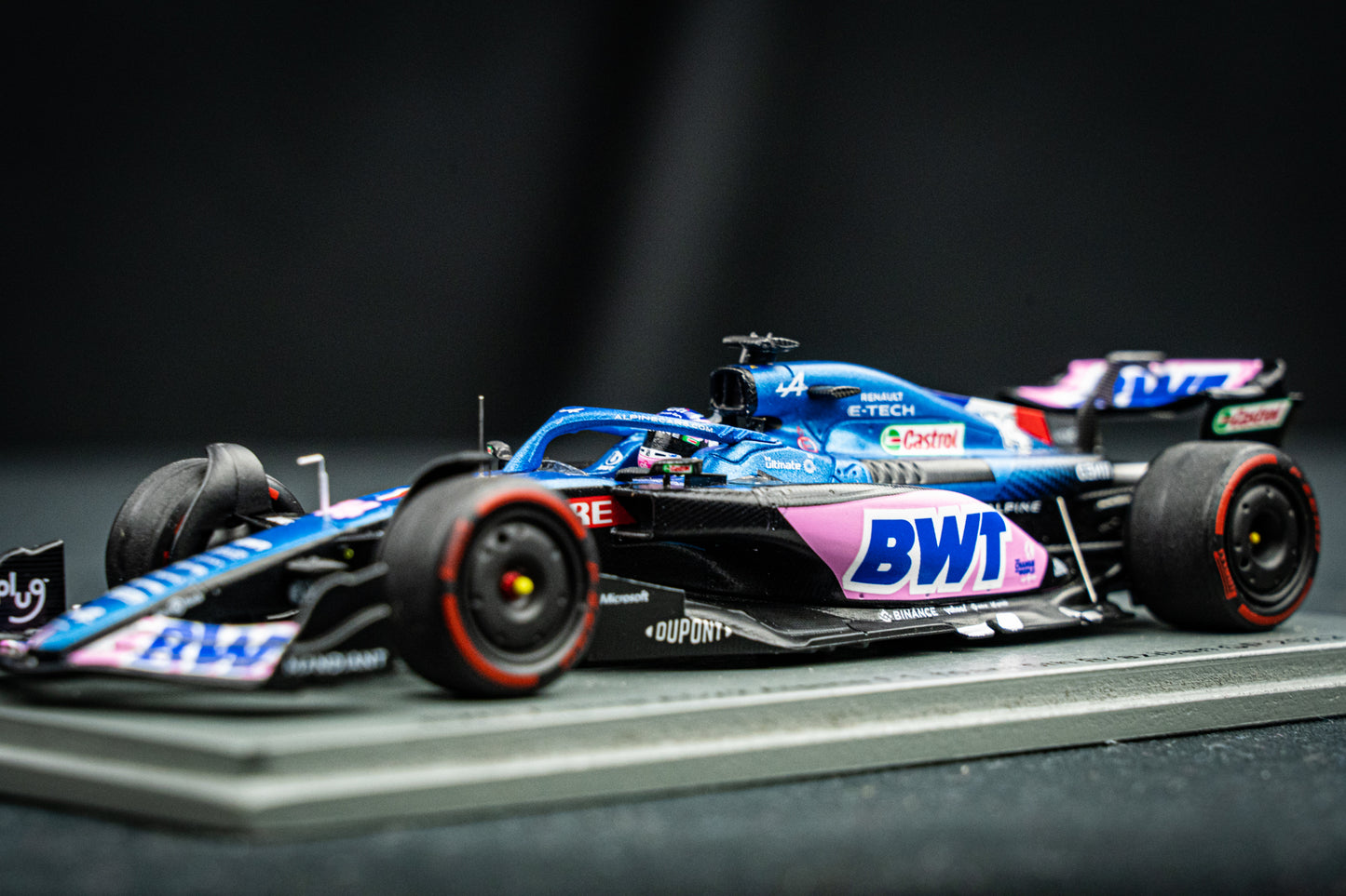 Fernando Alonso - BWT Alpine A522 #14 5th GP Brasilien 2022, Spark 1:43