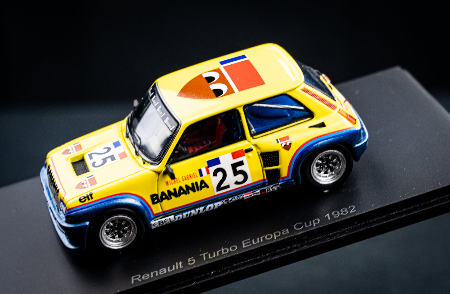 Renault 5 Turbo #25 Michel Gabriel - Renault 5 Turbo Europa Cup 1982 - Spark 1:43