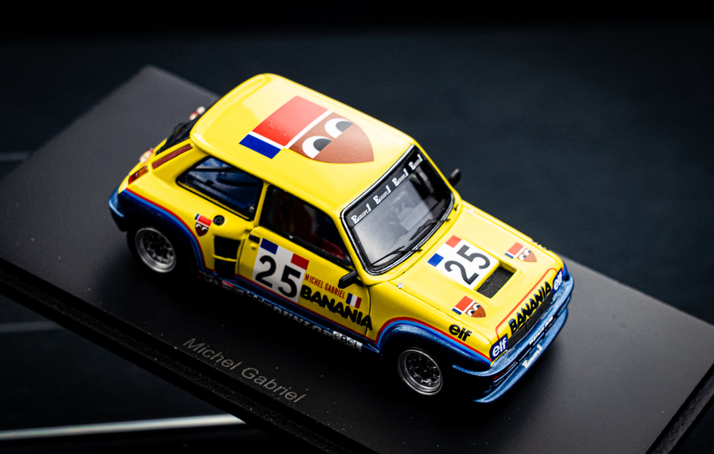 Renault 5 Turbo #25 Michel Gabriel - Renault 5 Turbo Europa Cup 1982 - Spark 1:43