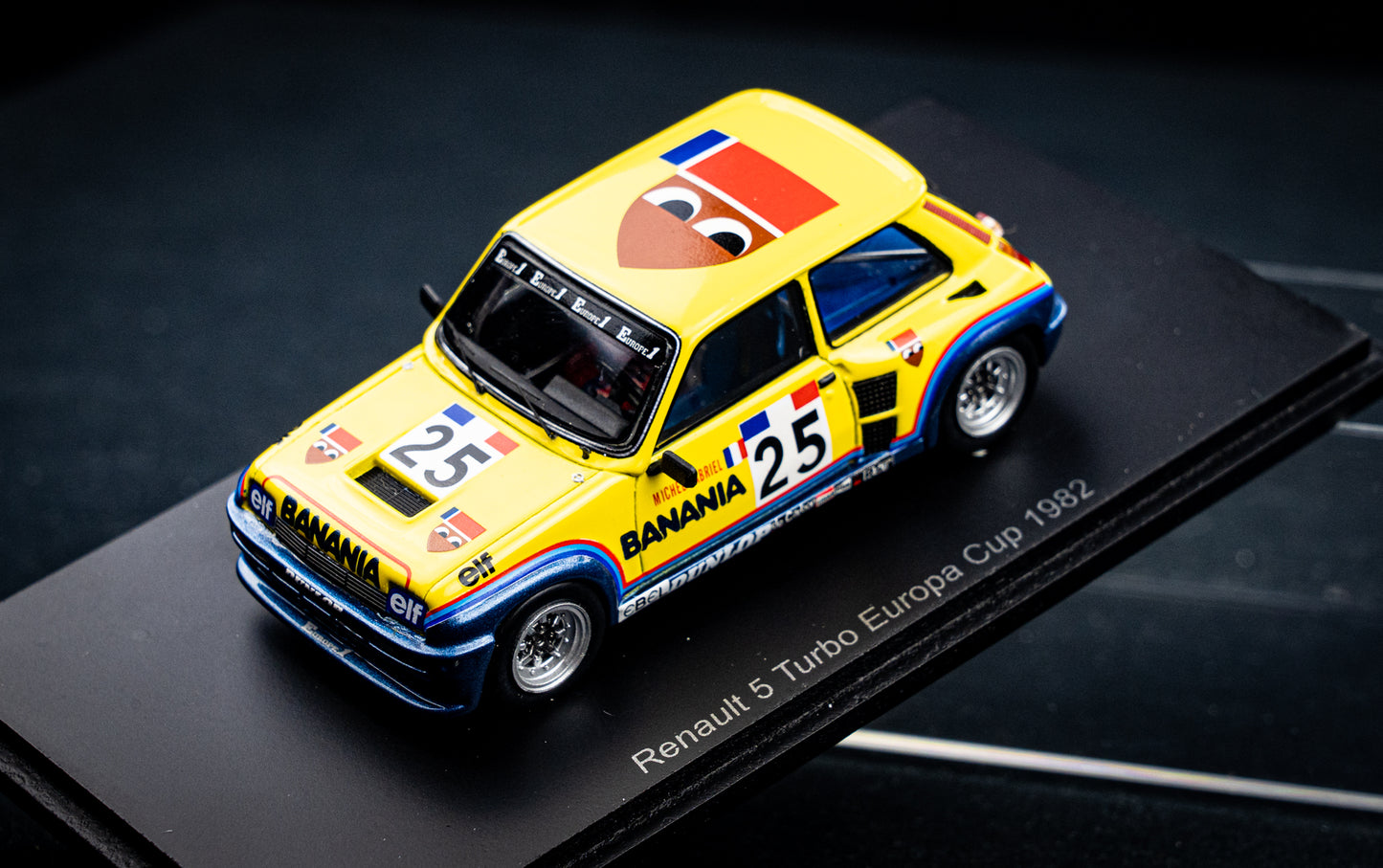 Renault 5 Turbo #25 Michel Gabriel - Renault 5 Turbo Europa Cup 1982 - Spark 1:43