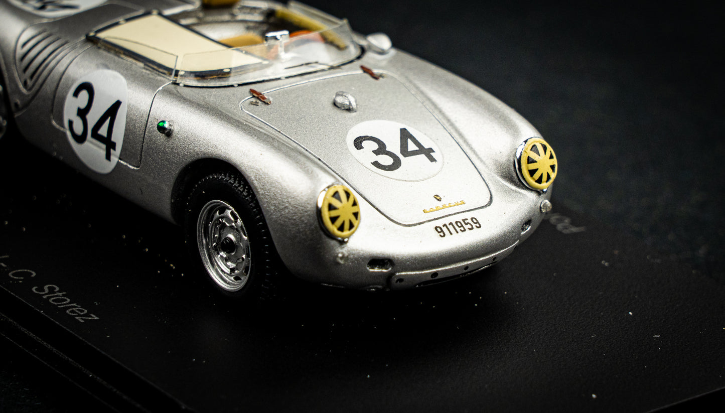 Porsche 550A #34 Crawford / Stores 24h LeMans 1957 Spark 1:43