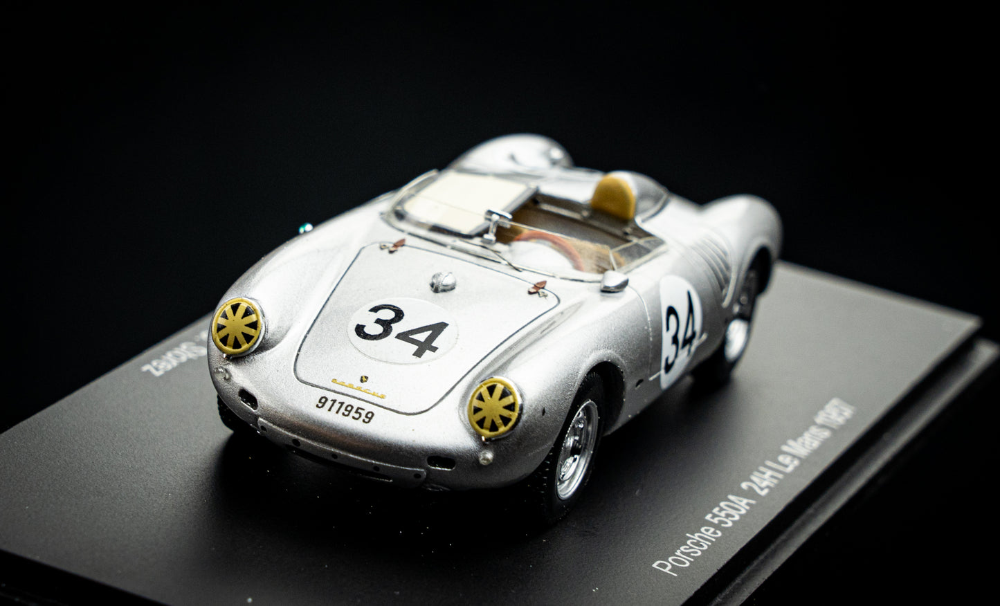 Porsche 550A #34 Crawford / Stores 24h LeMans 1957 Spark 1:43