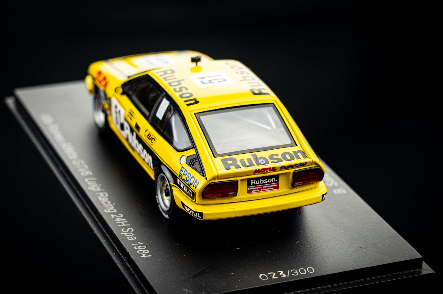 Alfa Romeo Alfetta GTV6 #51 Salam / Perrier / de Thoisy lim. 1/300 24h Spa 1984 Spark 1:43
