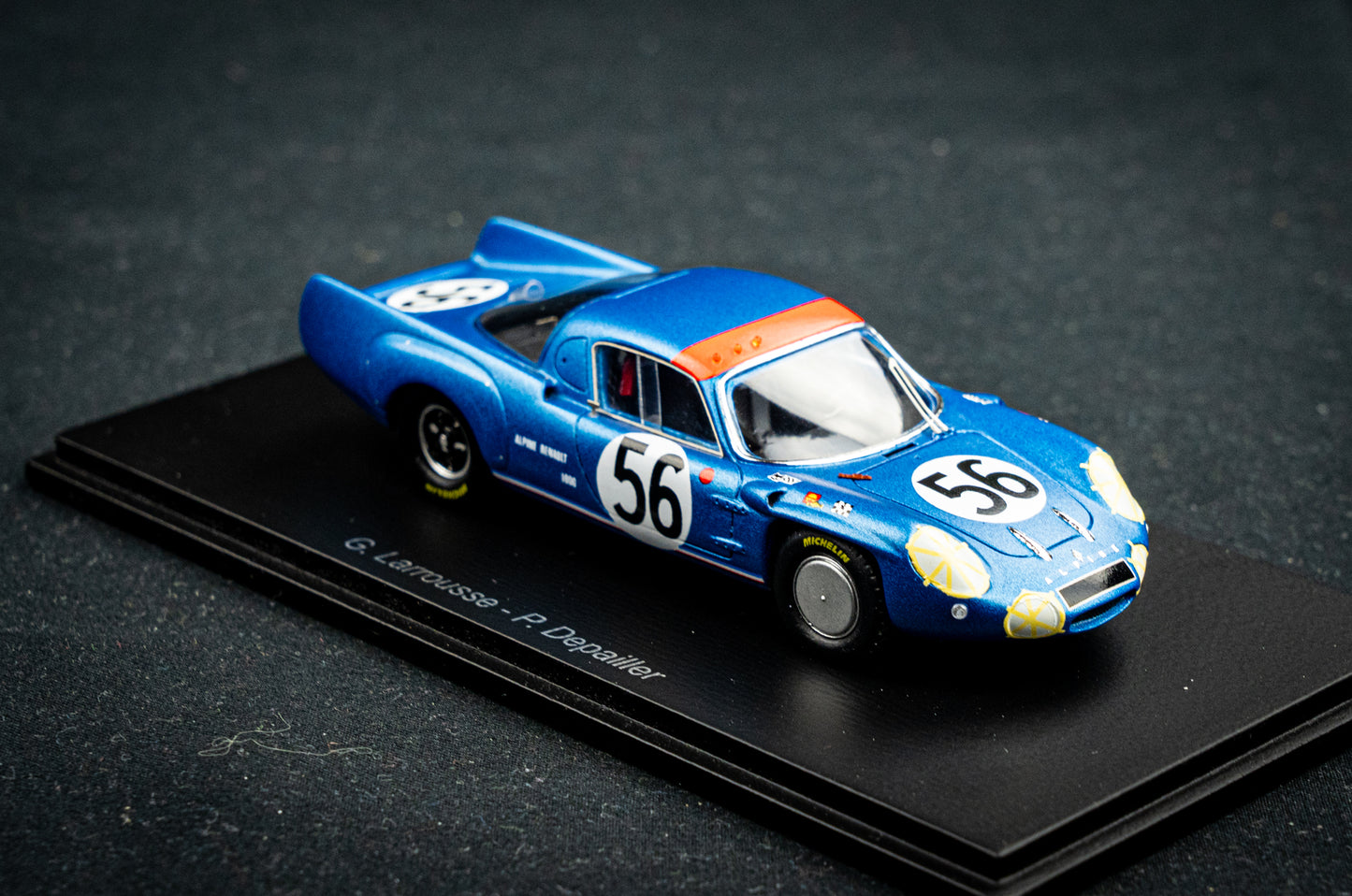 Alpine A210 #56 Larrousse / Depailler - 24h LeMans 1967 - Spark 1:43