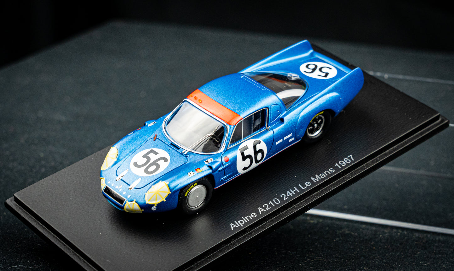Alpine A210 #56 Larrousse / Depailler - 24h LeMans 1967 - Spark 1:43