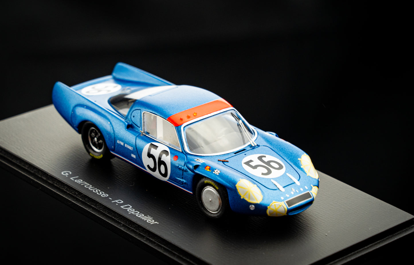 Alpine A210 #56 Larrousse / Depailler - 24h LeMans 1967 - Spark 1:43