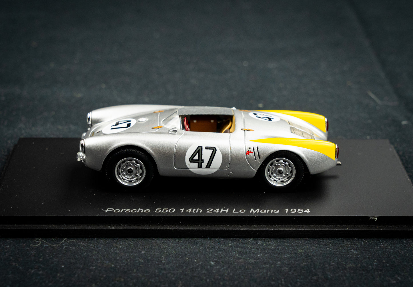 Porsche 550 #47 Arkus-Duntov / Olivier 14th 24h LeMans 1954 Spark 1:43