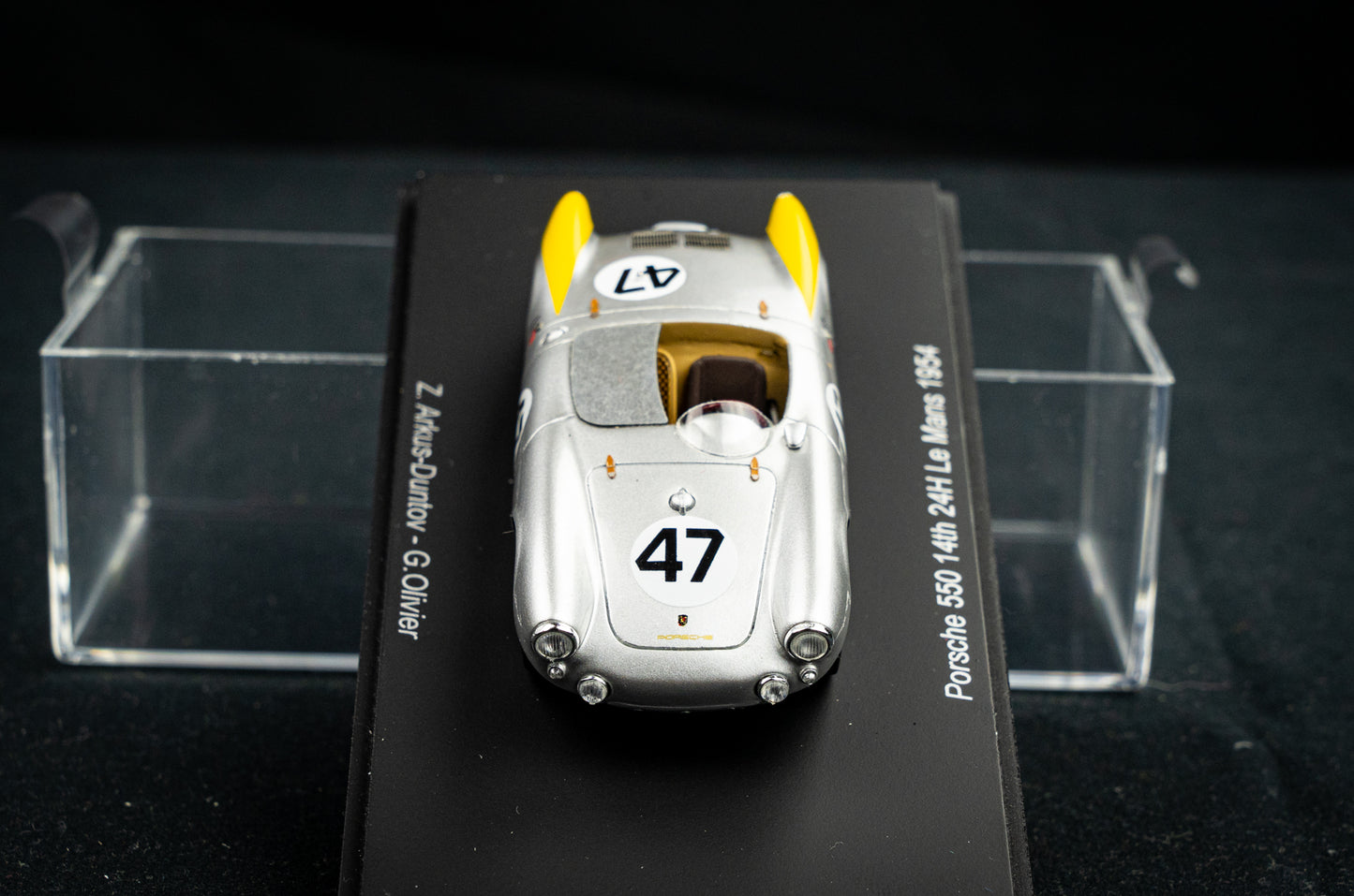 Porsche 550 #47 Arkus-Duntov / Olivier 14th 24h LeMans 1954 Spark 1:43