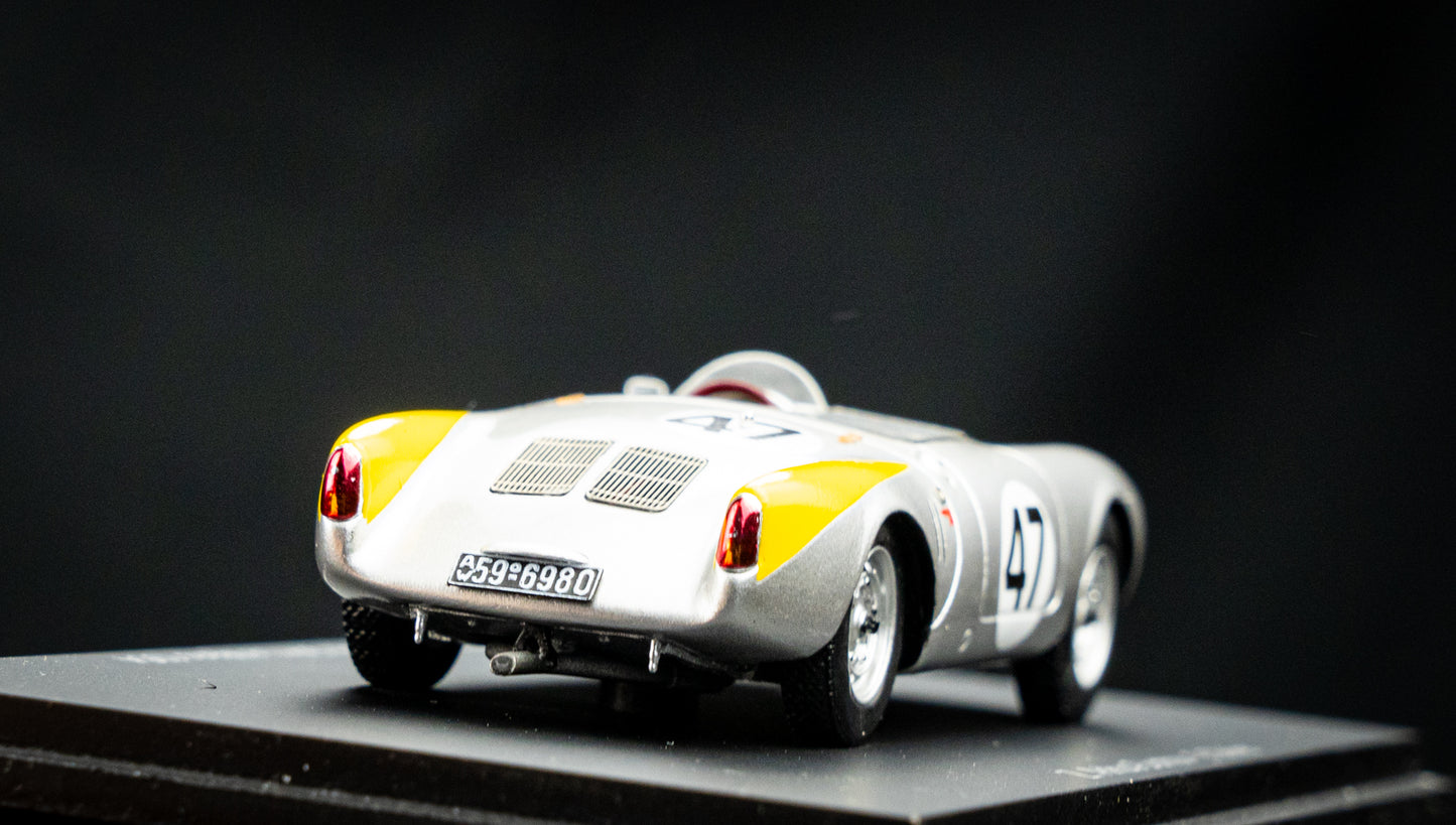 Porsche 550 #47 Arkus-Duntov / Olivier 14th 24h LeMans 1954 Spark 1:43