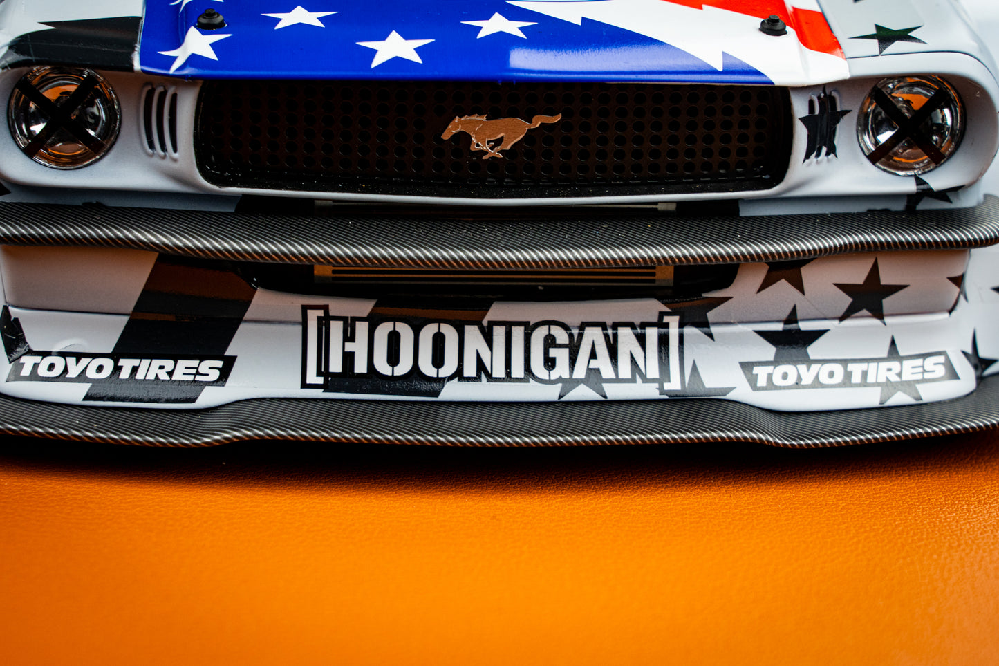 Ken Block Ford Mustang Hoonigan #43 "Stars & Stripes" V2 Baujahr 1965 lim. 1/250 pcs. 1:12