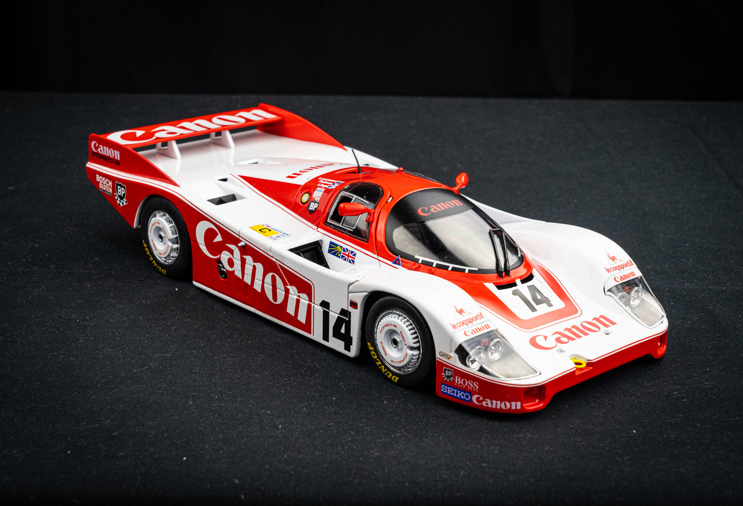 Porsche 956 LH #14 Lammers / Palmer / Lloyd 24h LeMans 1983 - Solido 1:18