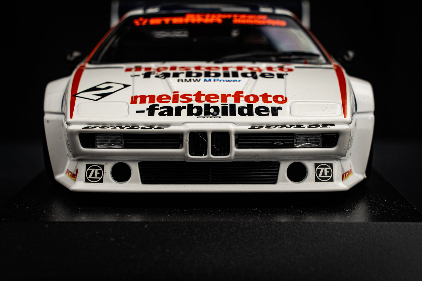 BMW M1 #2 H.J. Stuck lim. 300 pcs. Team Schnitzer - Sieger DRT Zolder 1982 - Minichamps 1:18